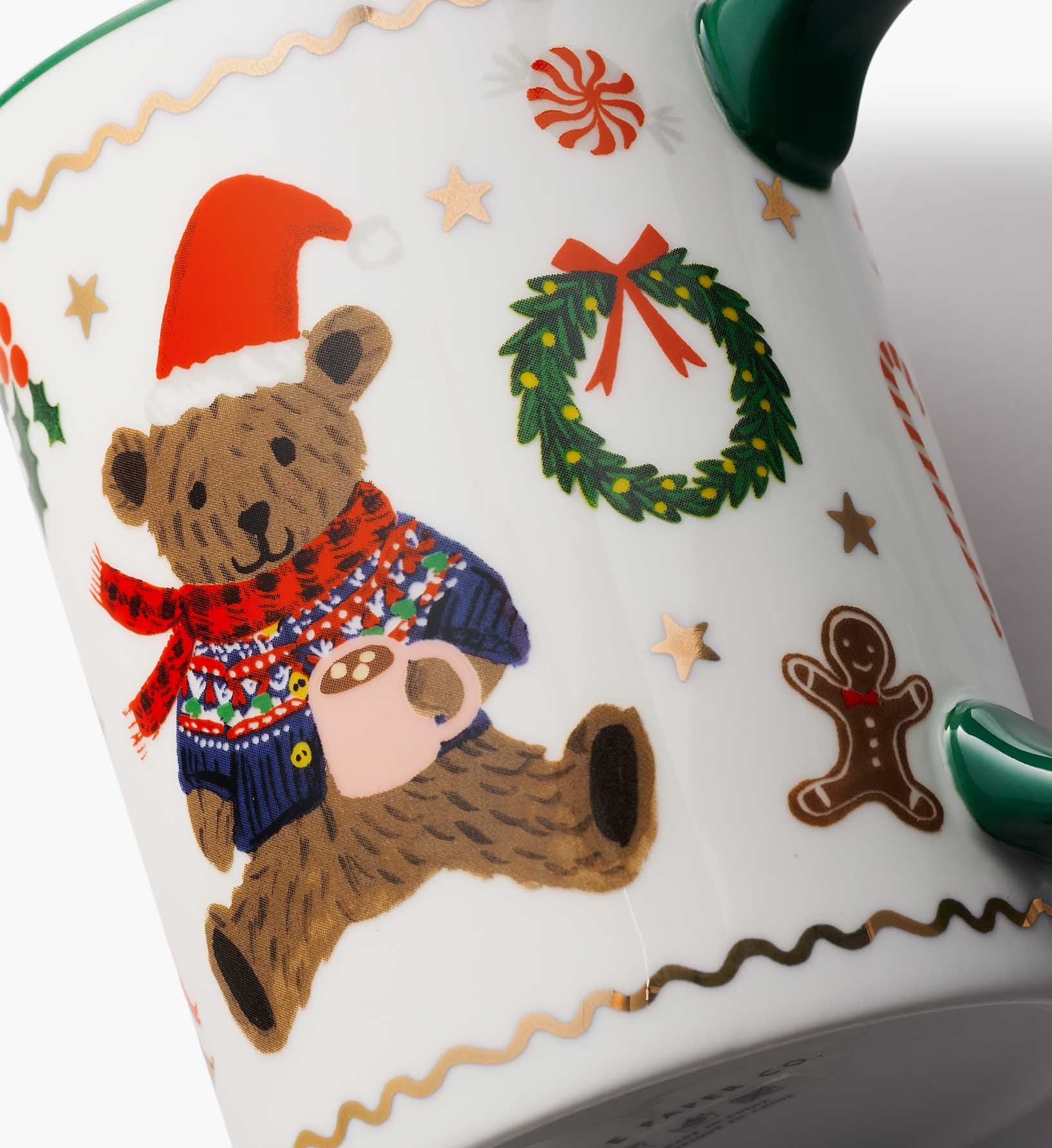 Holiday Porcelain Mug - Beary Christmas