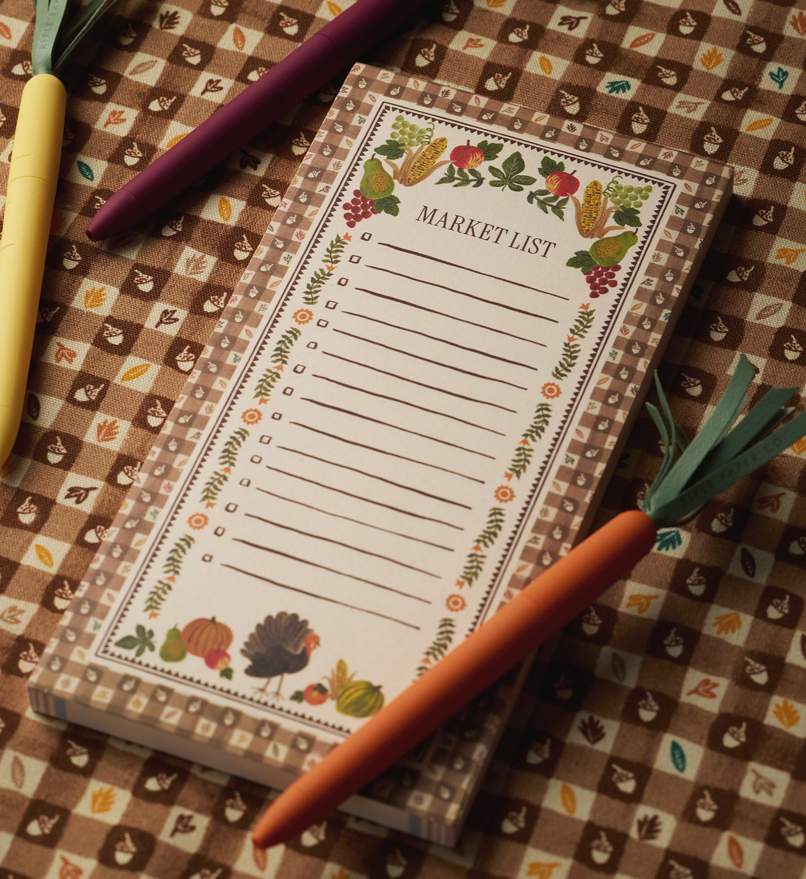 Market Pad - Harvest Gingham