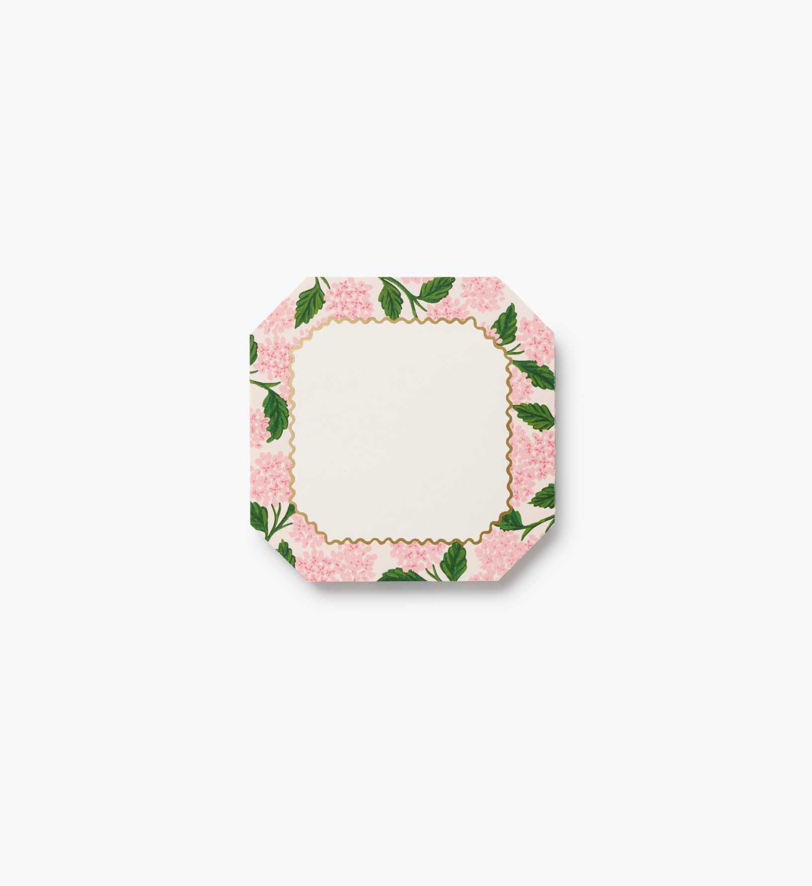 Mini Notepad Trio - Pink Hydrangea
