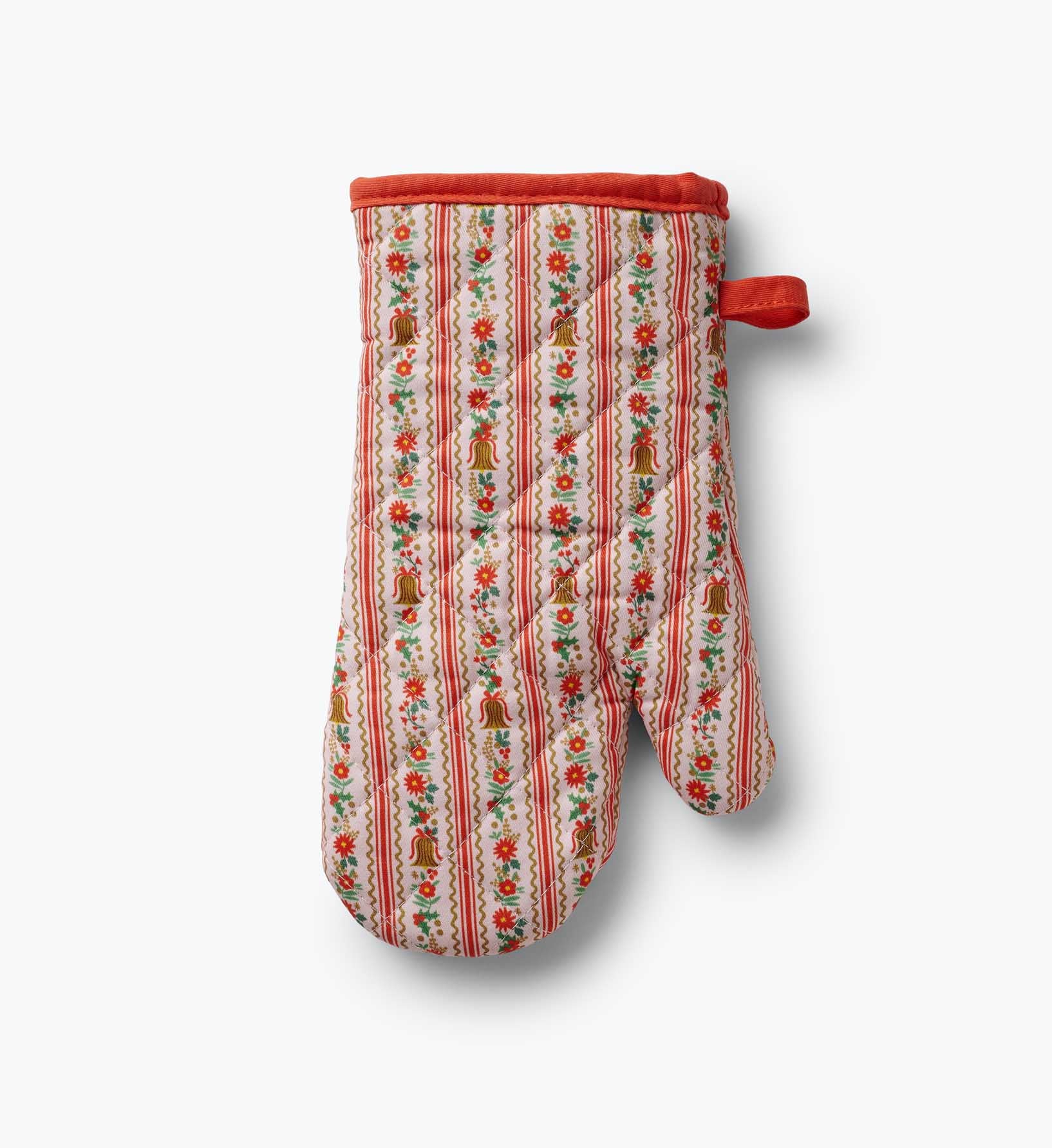 Oven Mitt - Holly Jolly