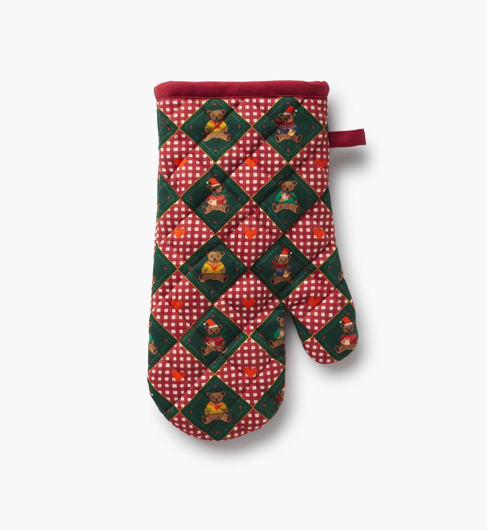 Oven Mitt - Beary Christmas