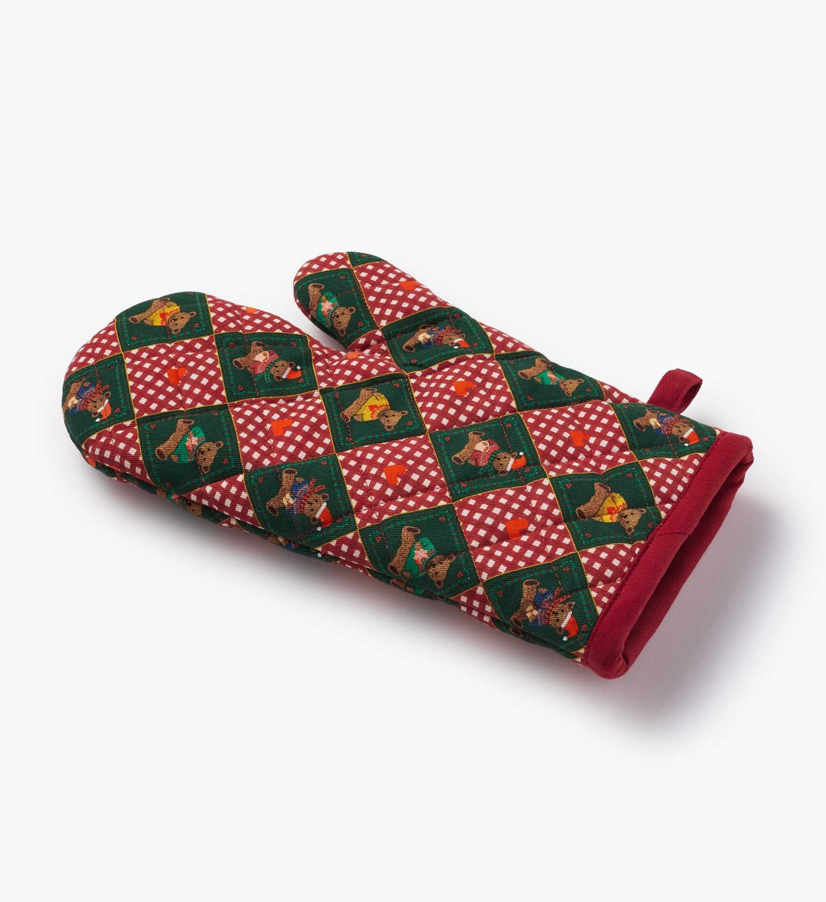 Oven Mitt - Beary Christmas