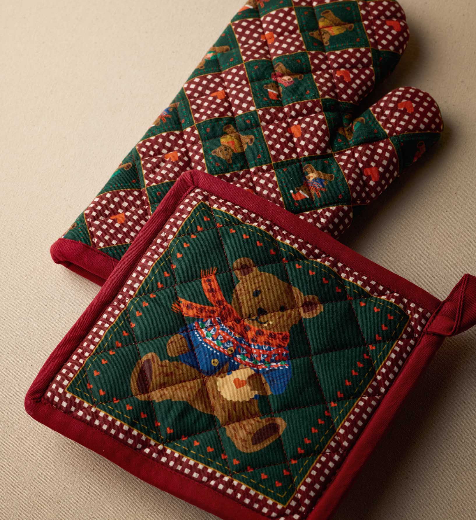 Pot Holder - Beary Christmas