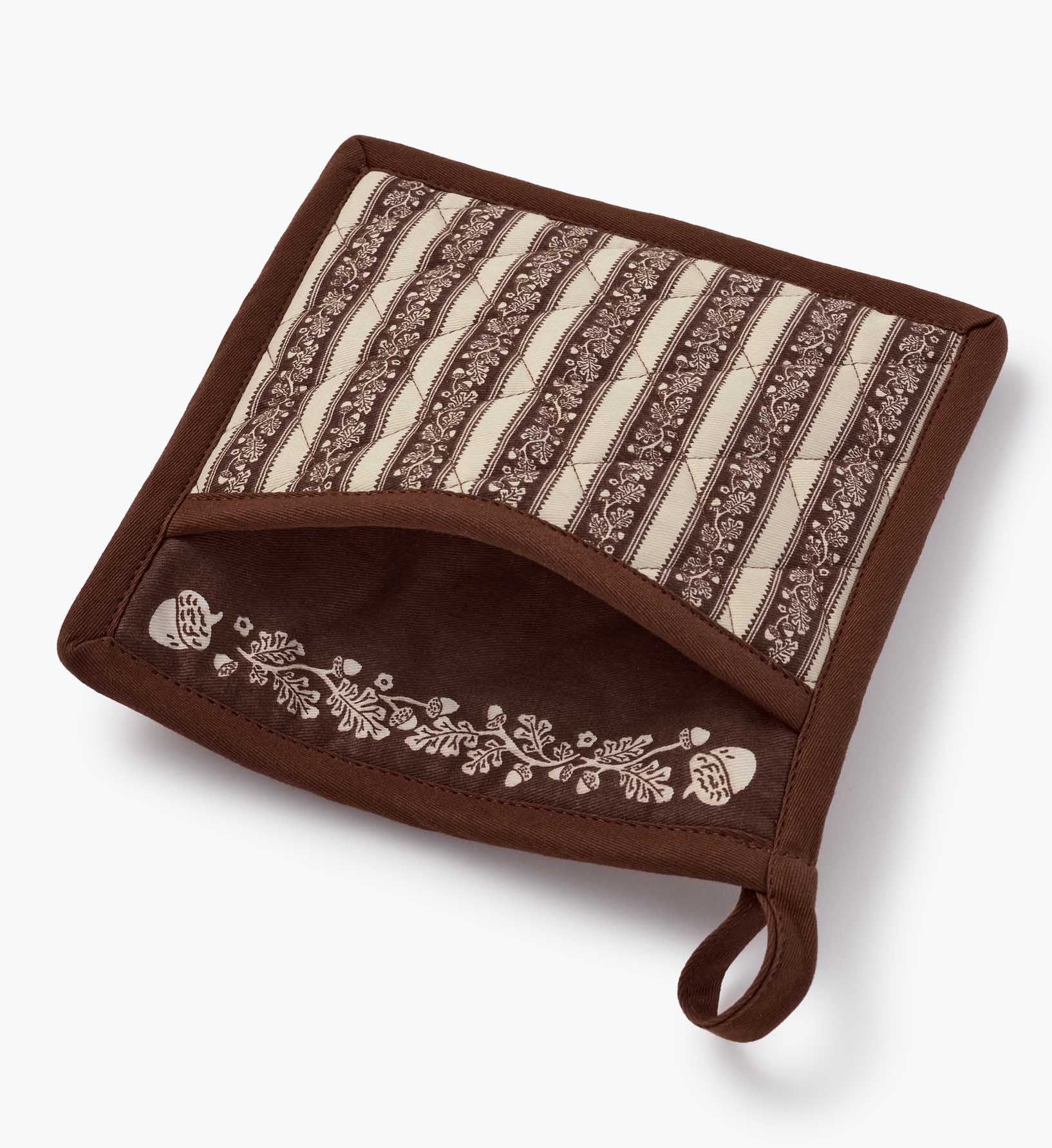 Pot Holder - Acorns