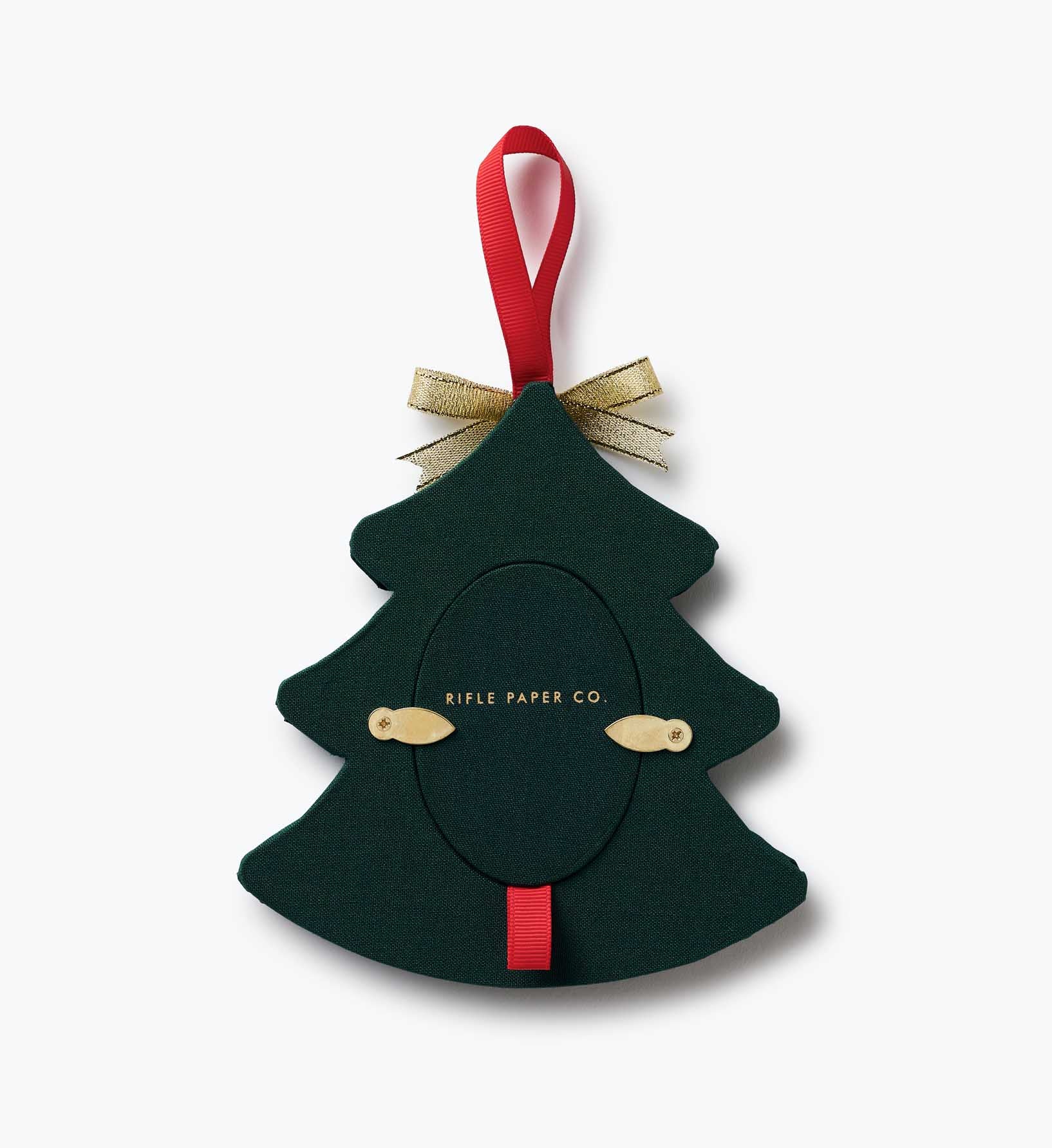 Embroidered Frame Ornament - Christmas Tree