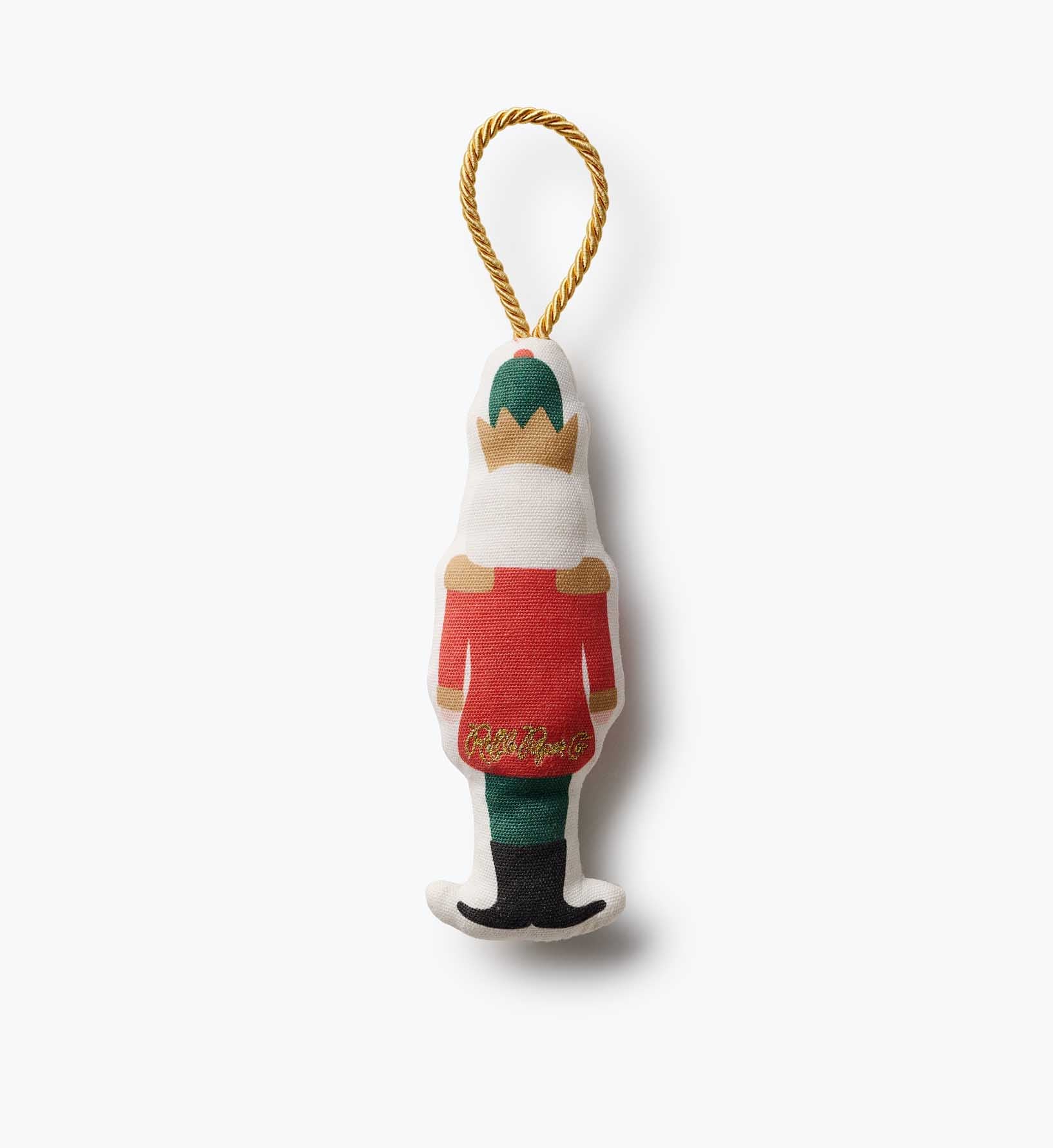 Embroidered Ornament - Nutcracker