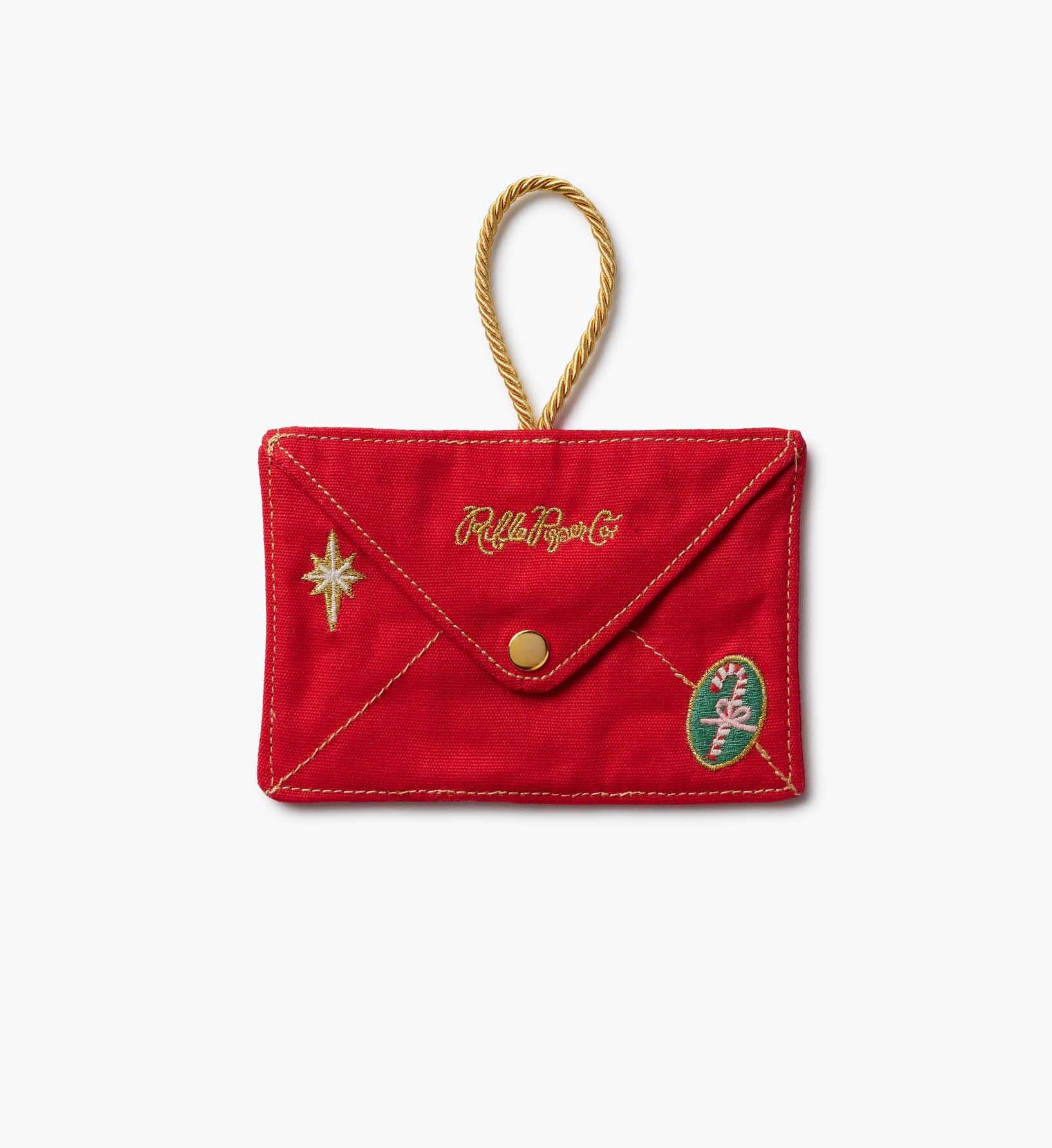 Embroidered Ornament - Santa Letter