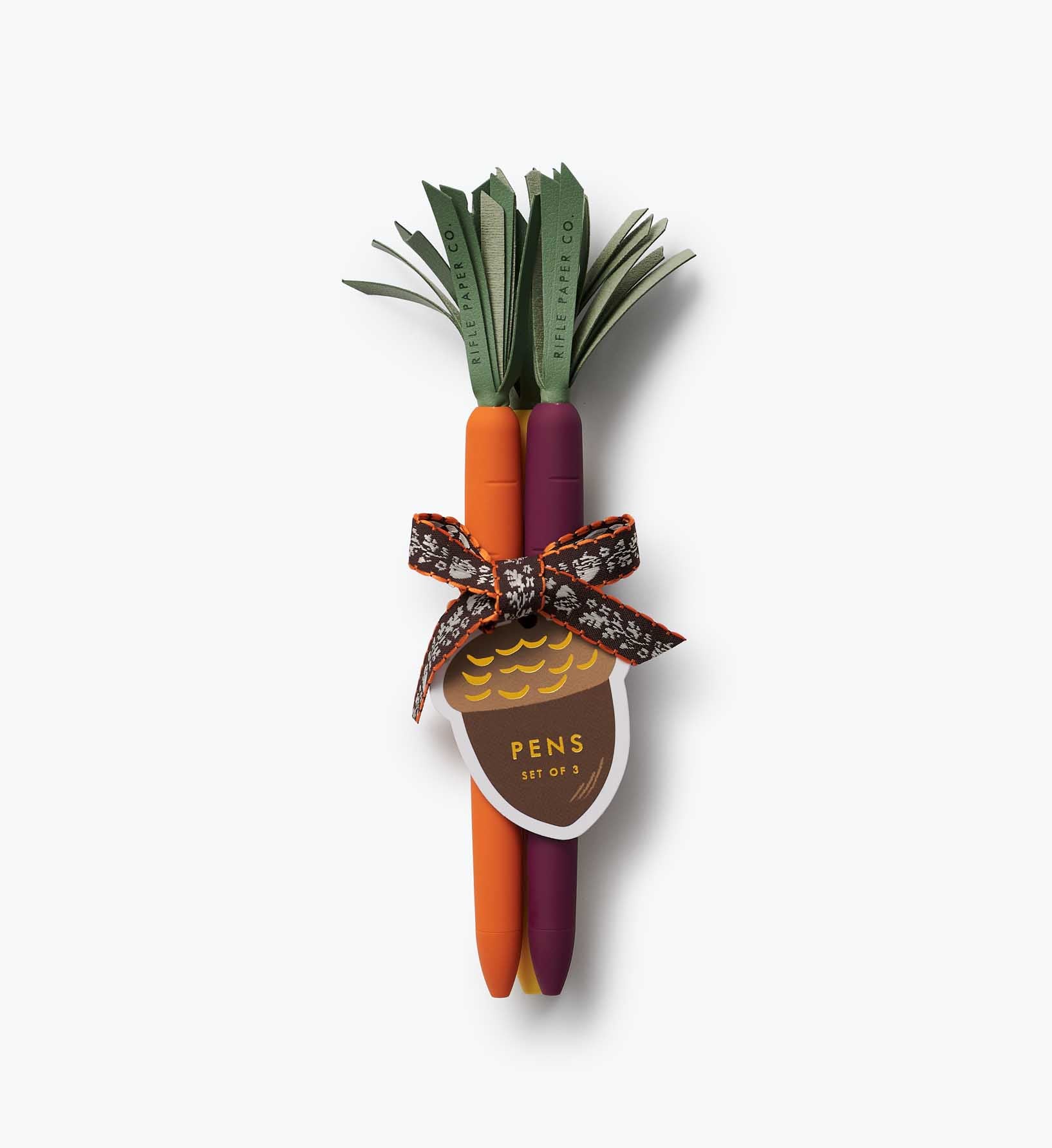 Bunch of Pens - Tricolor Carrots