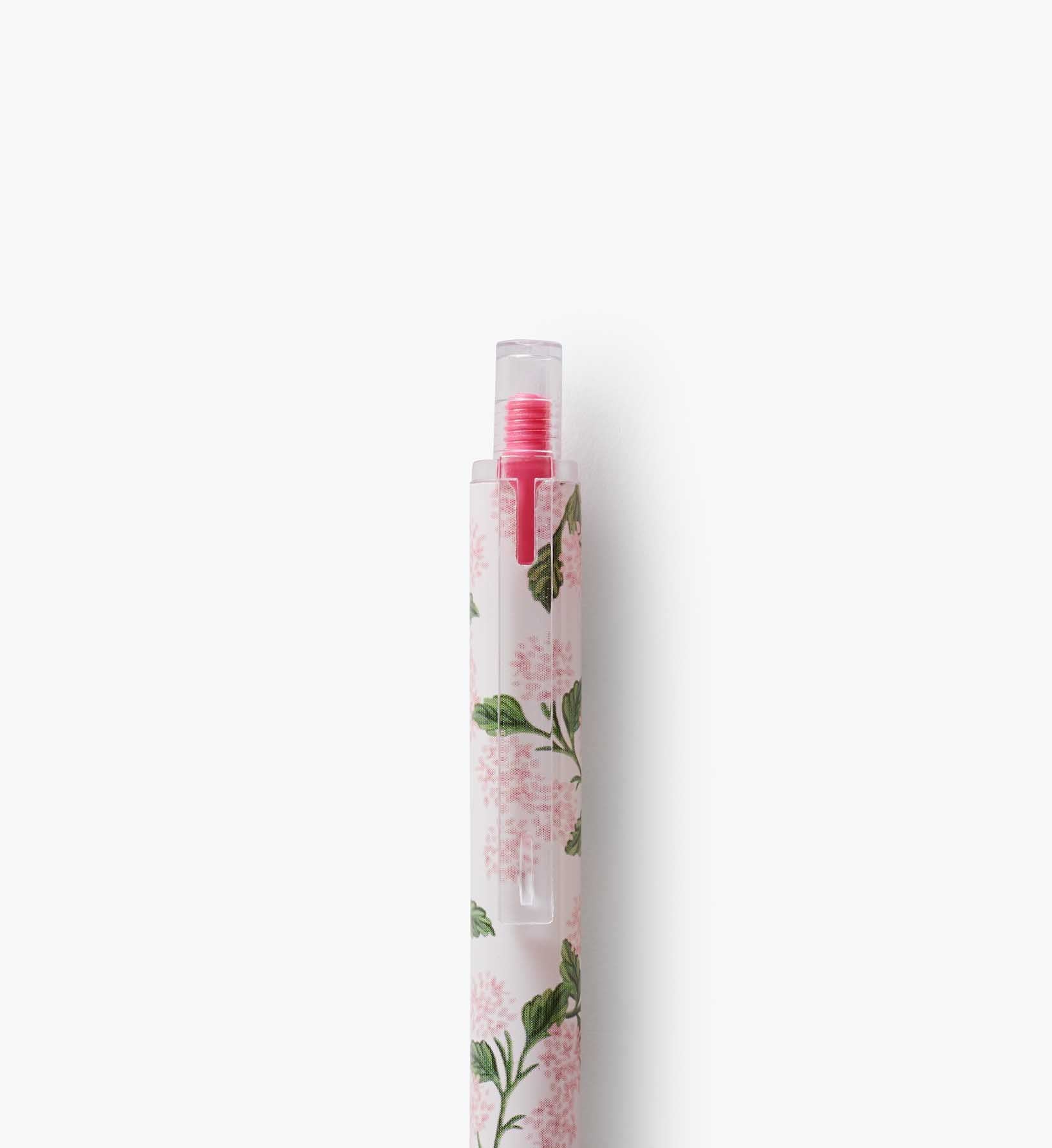 Gel Pen Set of 2 - Hydrangea