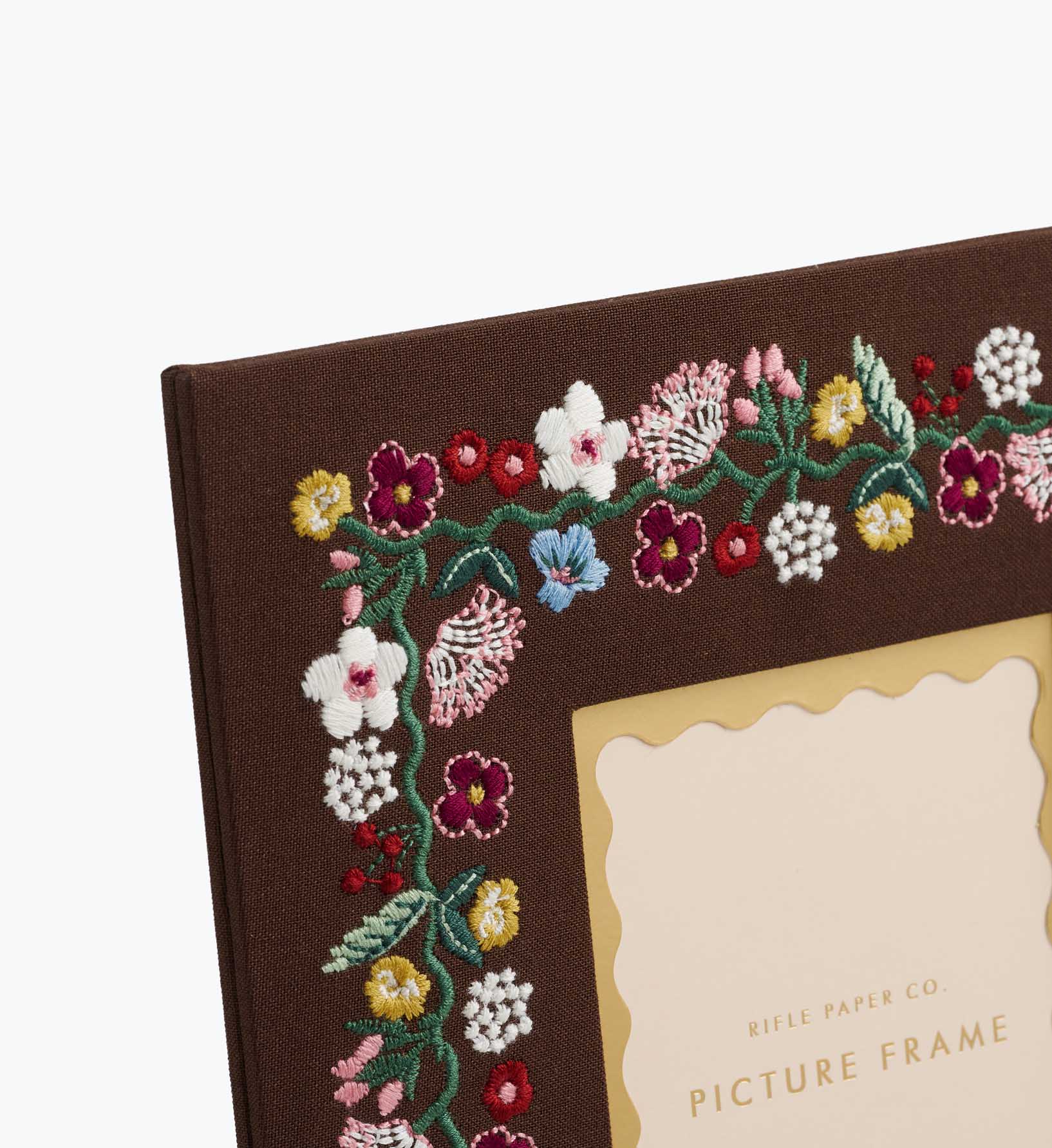 Embroidered Picture Frame - Portico
