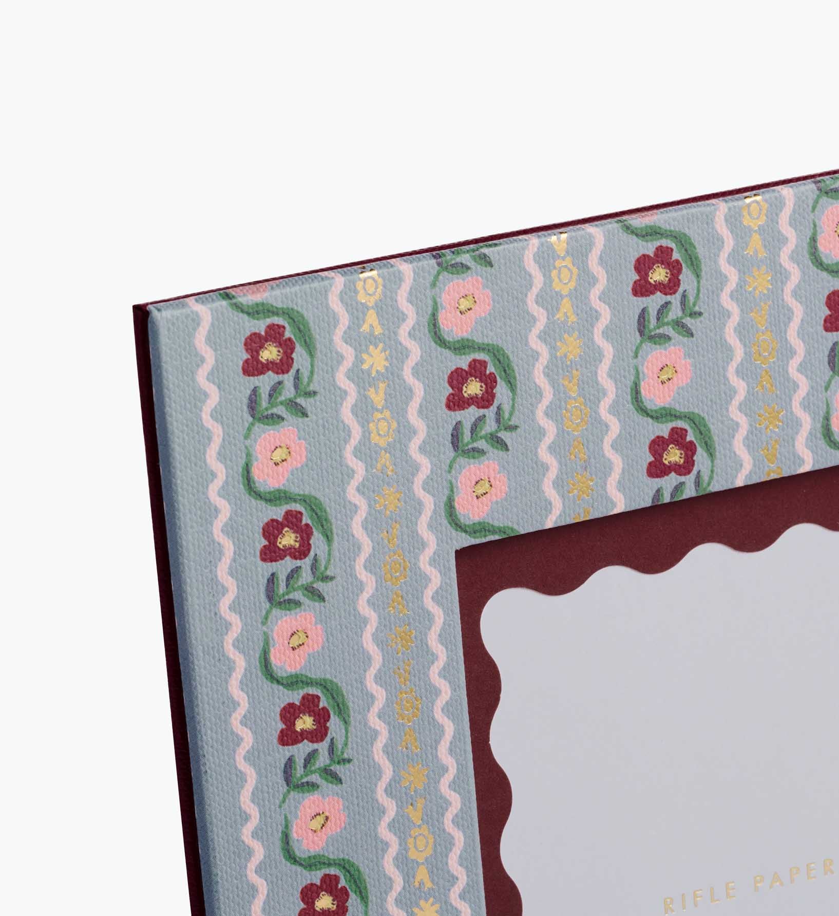 Paper Wrapped Picture Frame - Delphine