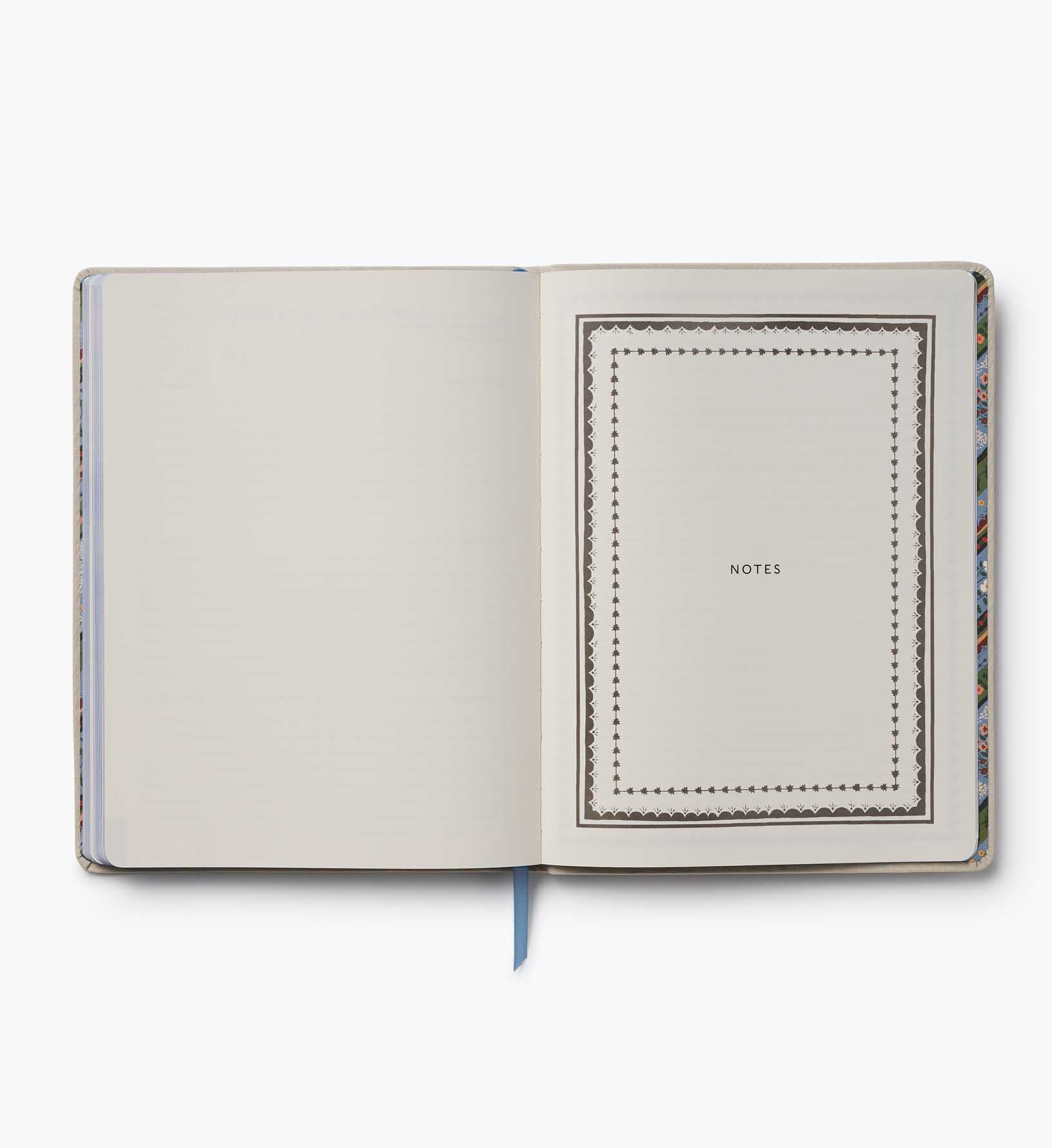 2027 12-Month Embroidered Bookbound Planner - Heritage Sampler