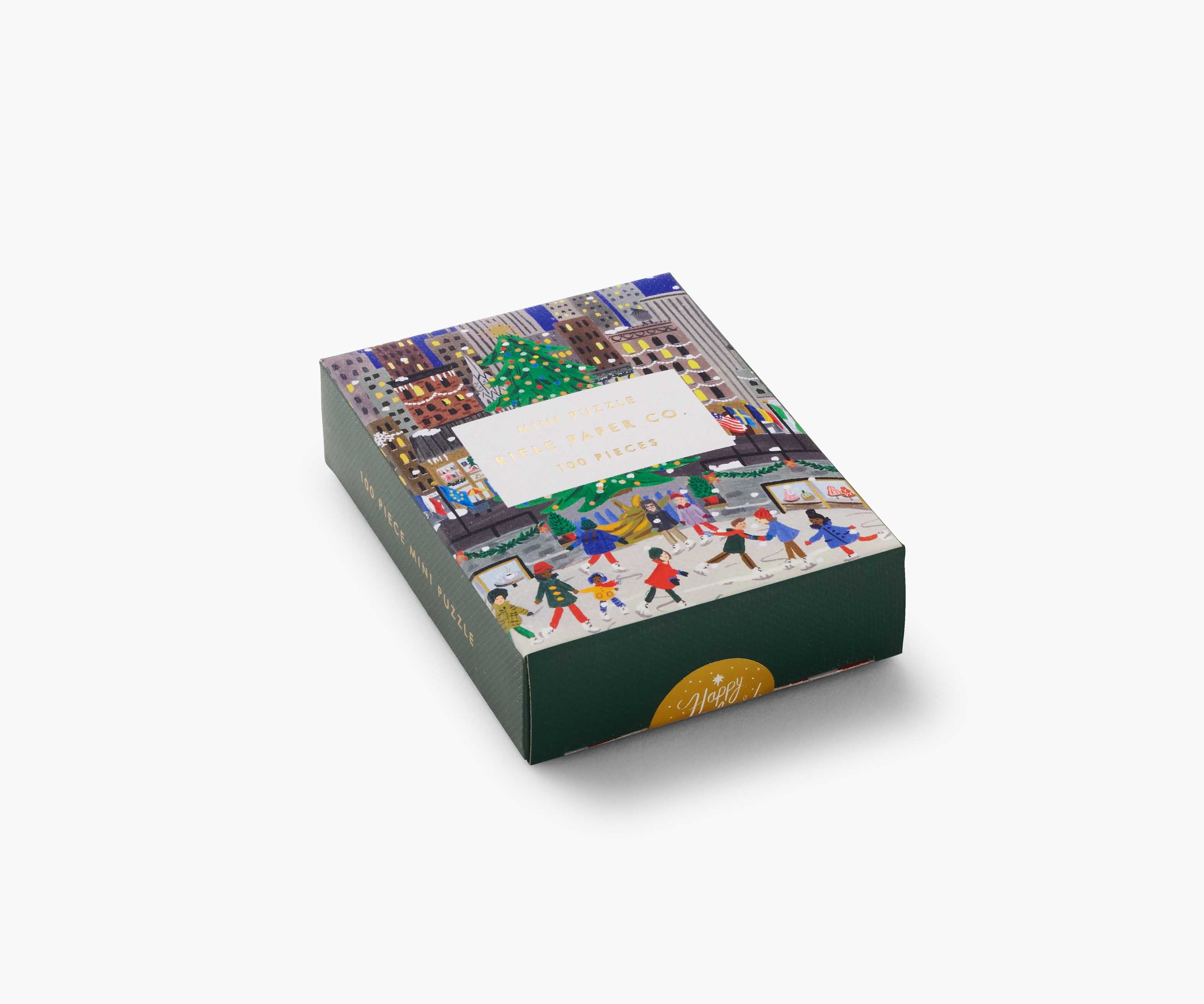 Mini Holiday Jigsaw Puzzle - Holiday On Ice