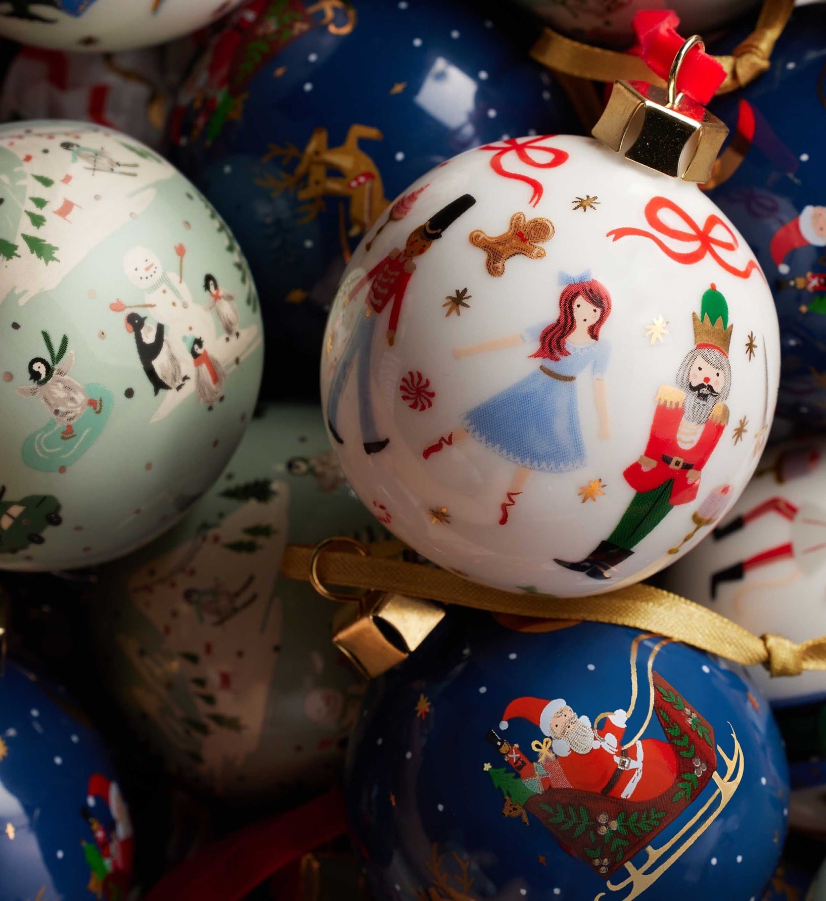 Porcelain Ornament - Christmas Delivery