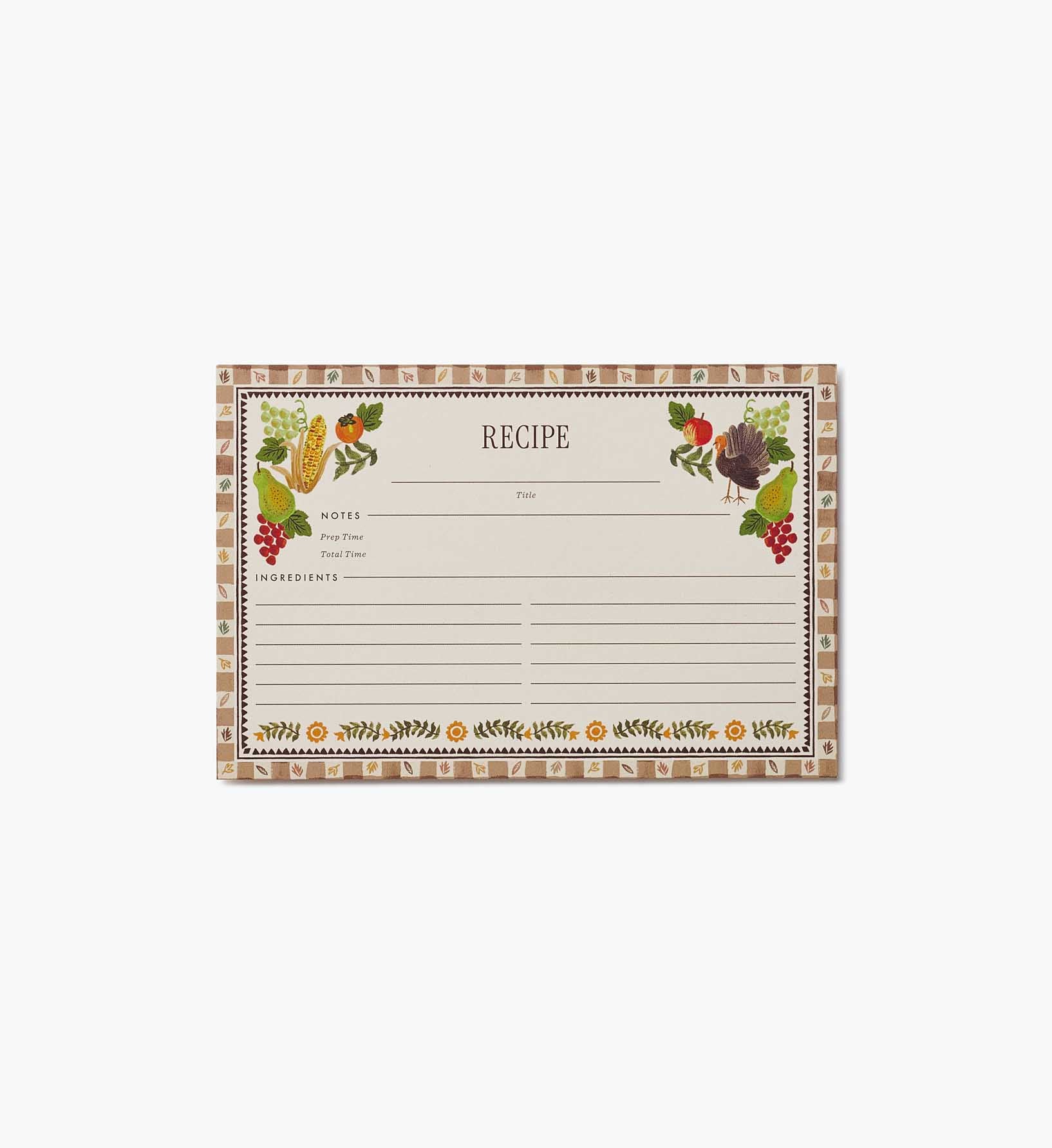 Recipe Cards - Harvest