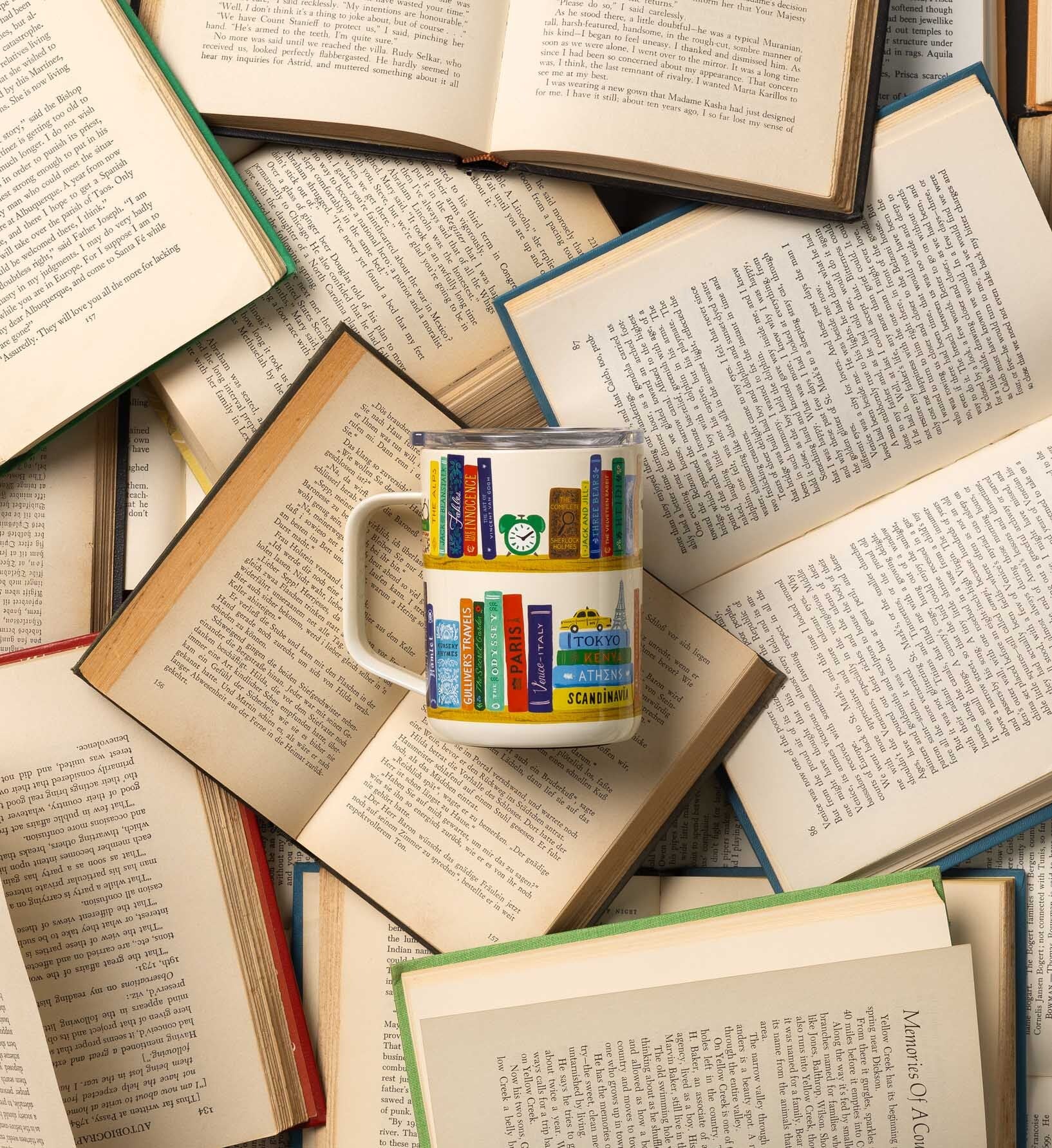 16 oz. Coffee Mug - Book Club
