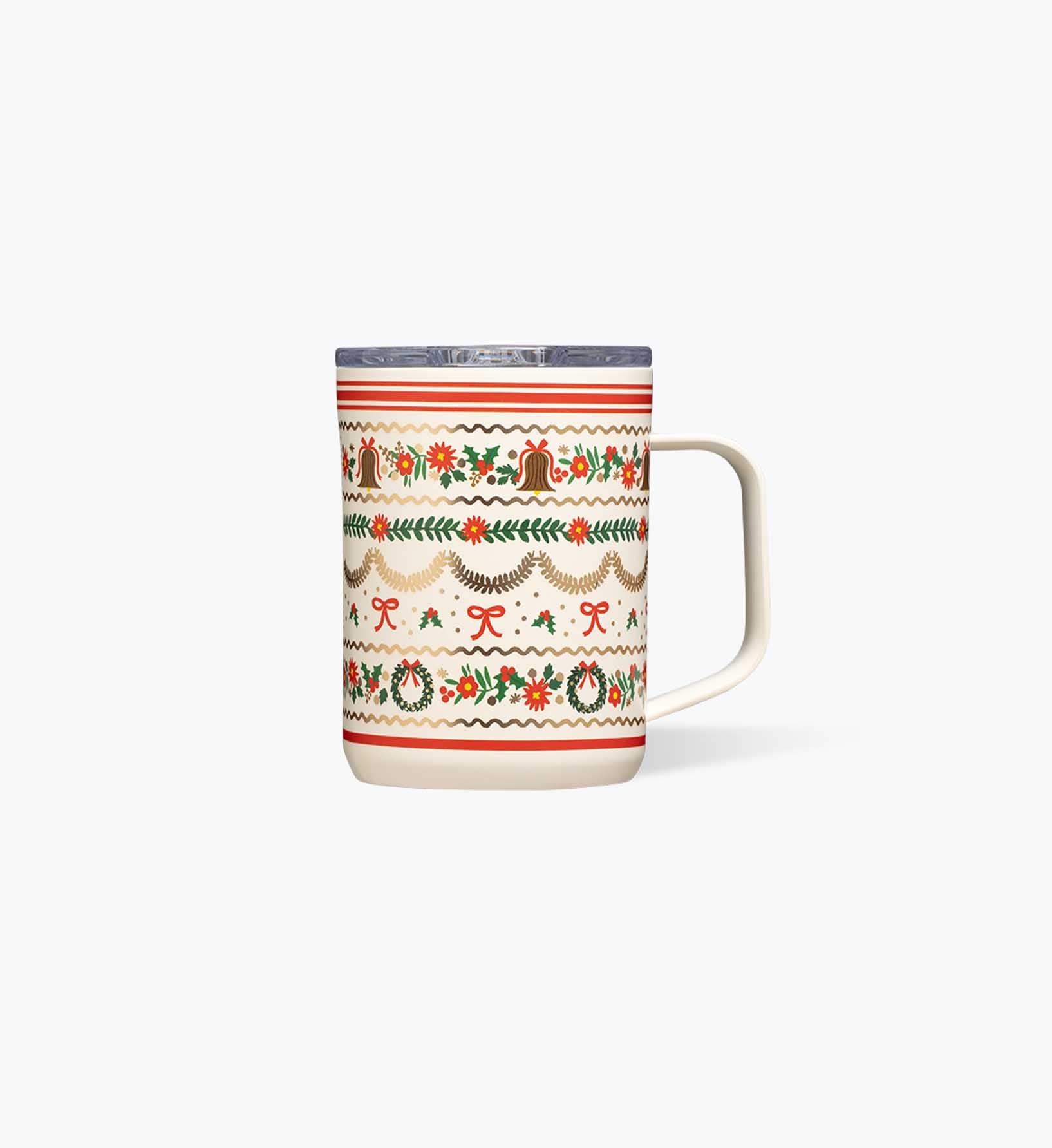 16 oz. Coffee Mug - Holly Jolly