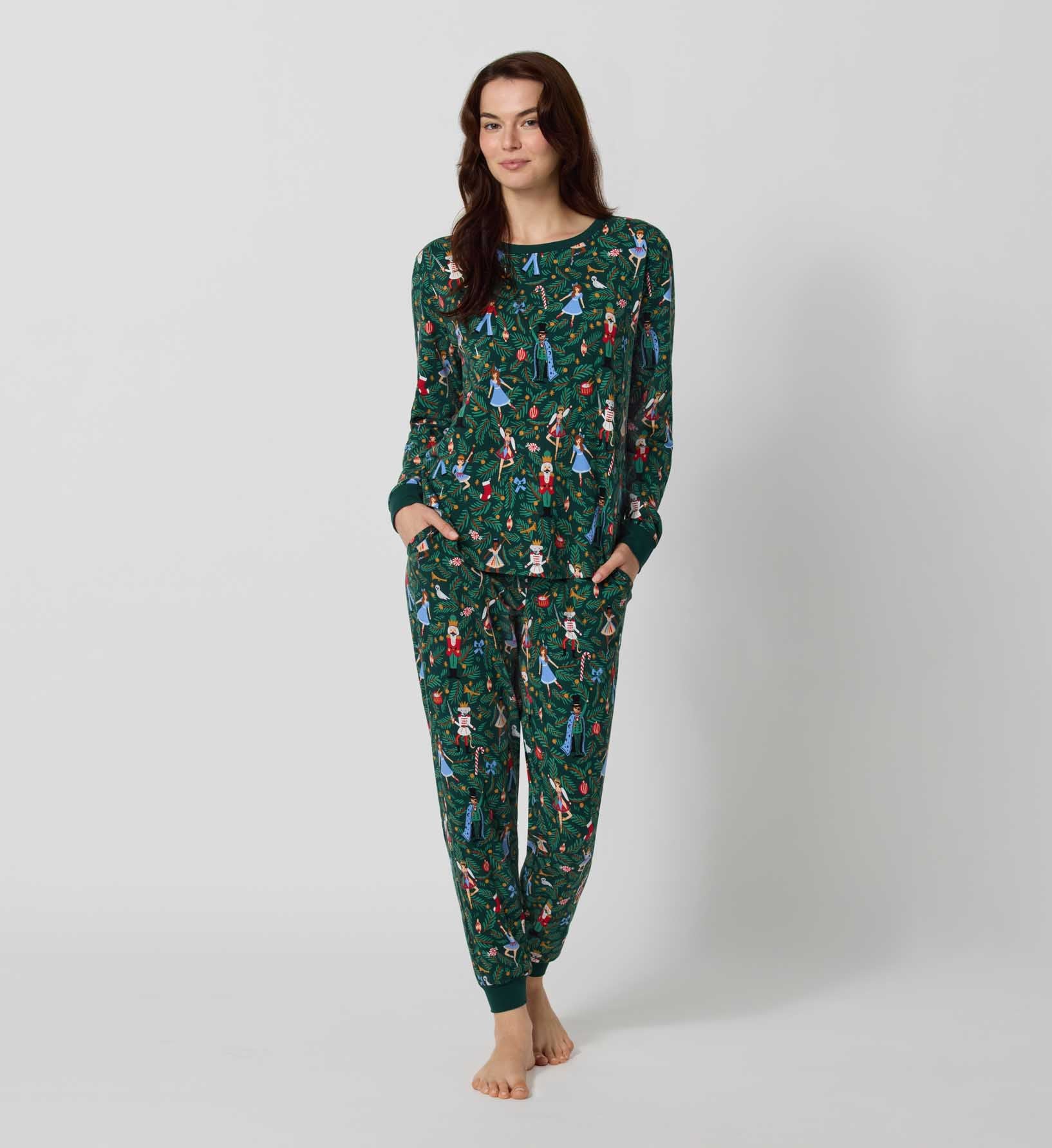 Jersey Jogger Pajama Set - Nutcracker