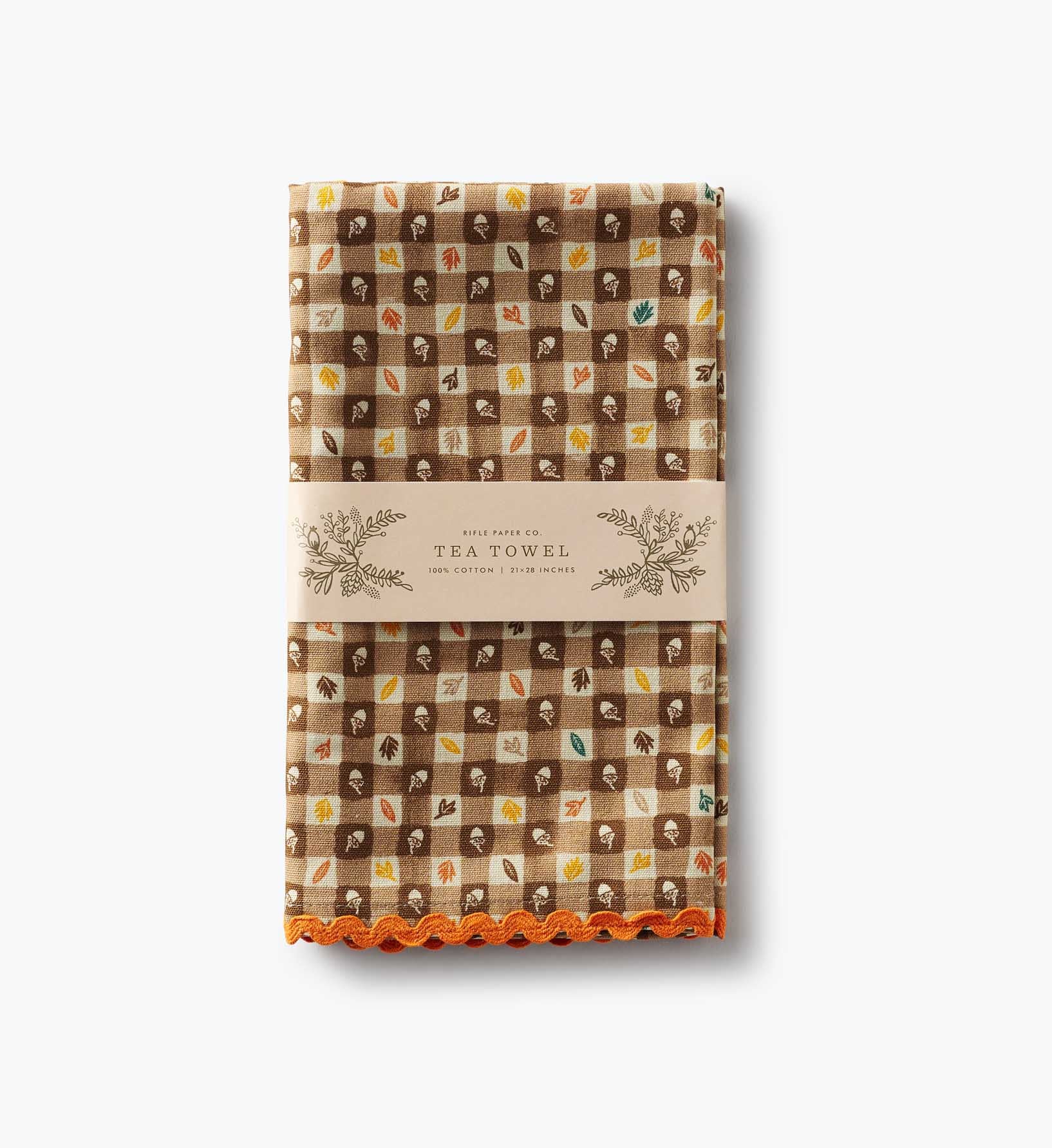 Tea Towel - Harvest Gingham