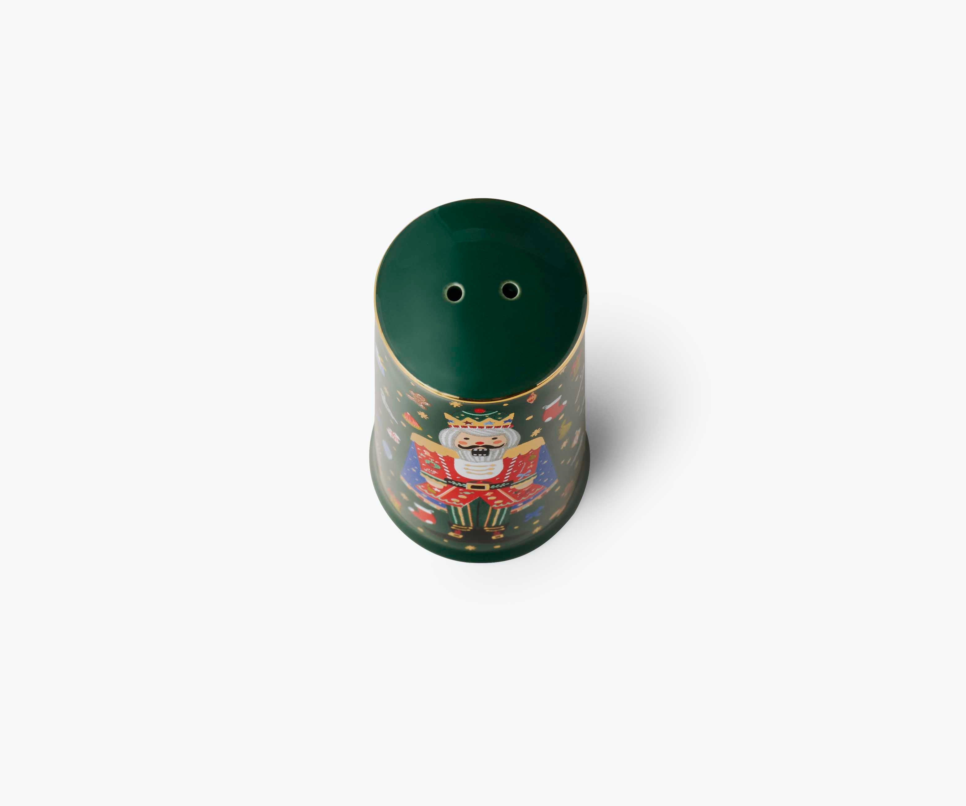 Porcelain Salt & Pepper Shaker Set - Nutcracker