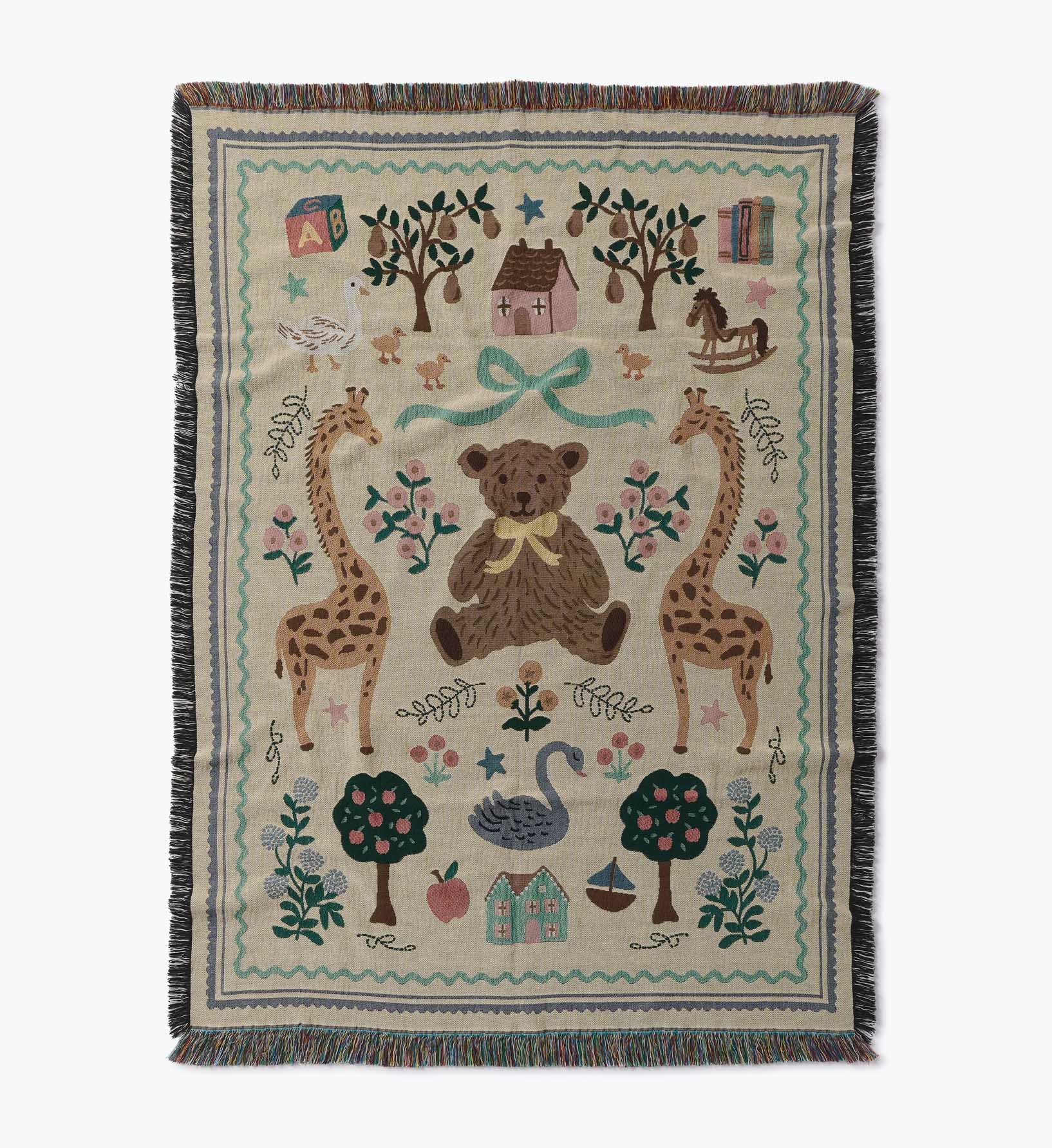 Woven Blanket - Storybook
