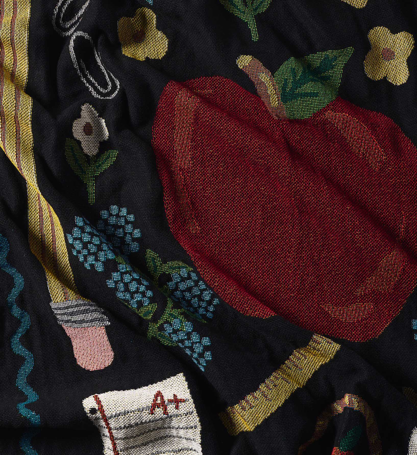 Woven Blanket - Schoolhouse