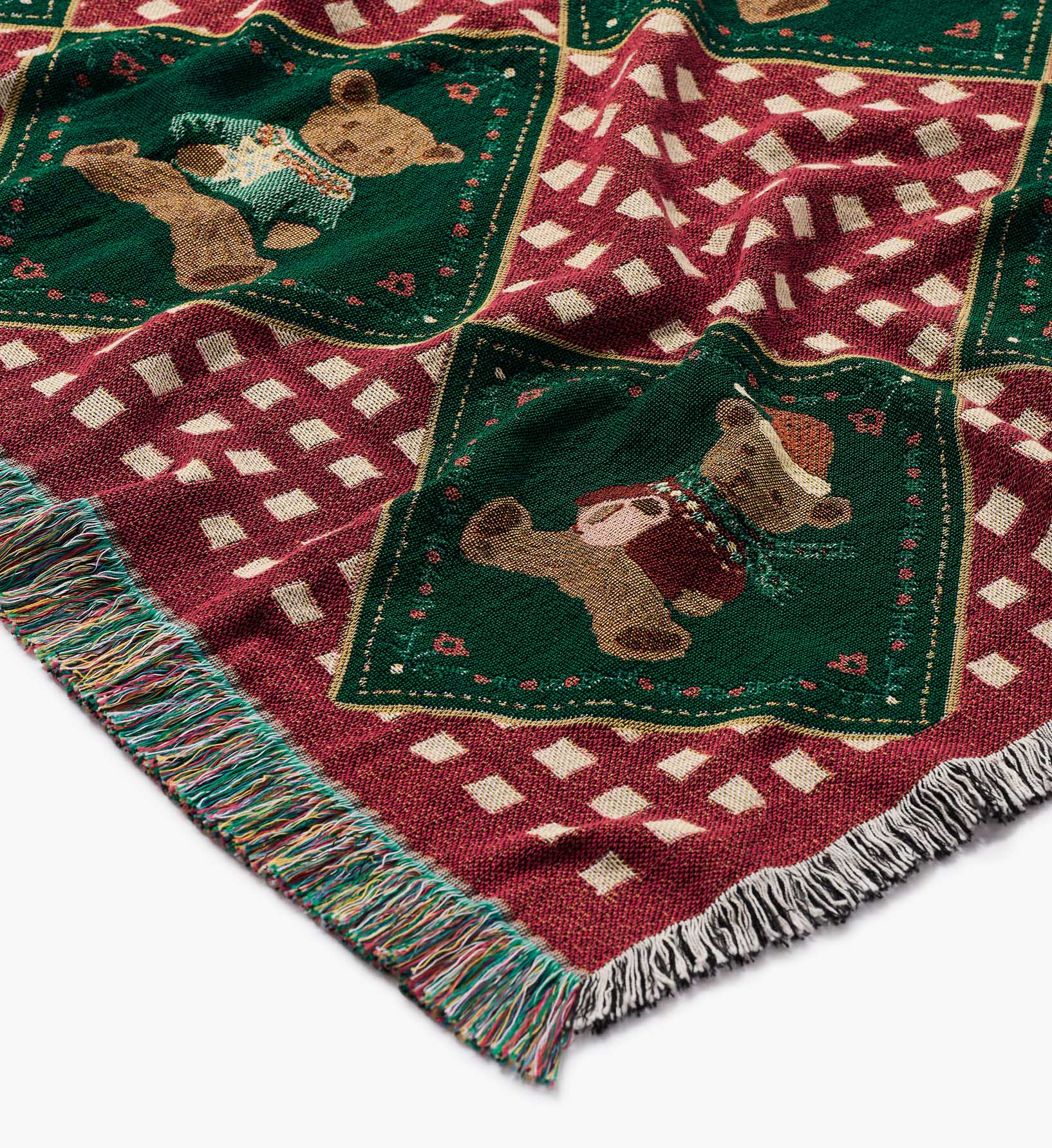 Woven Blanket - Beary Christmas