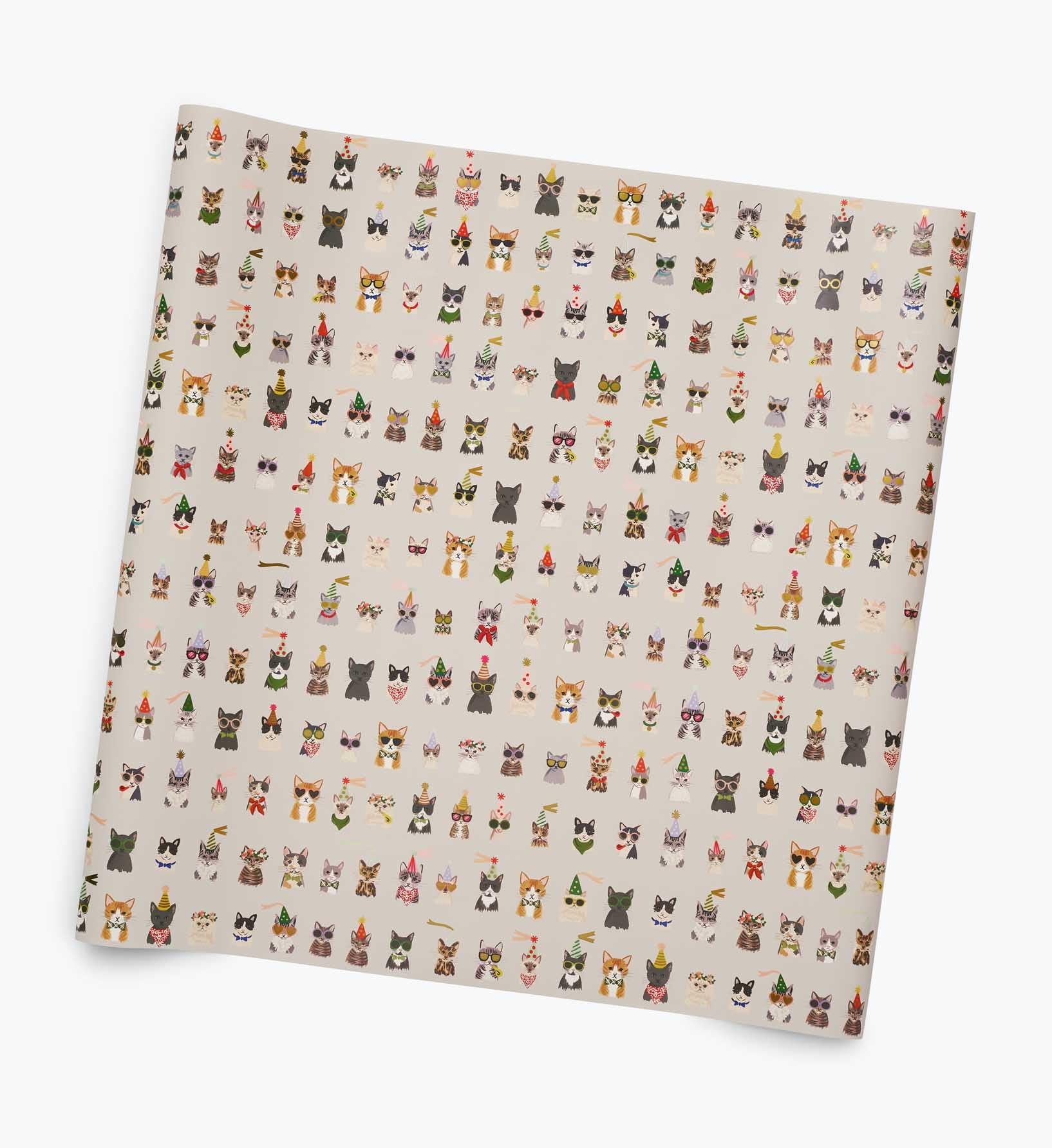 Wrapping Roll - Party Cats