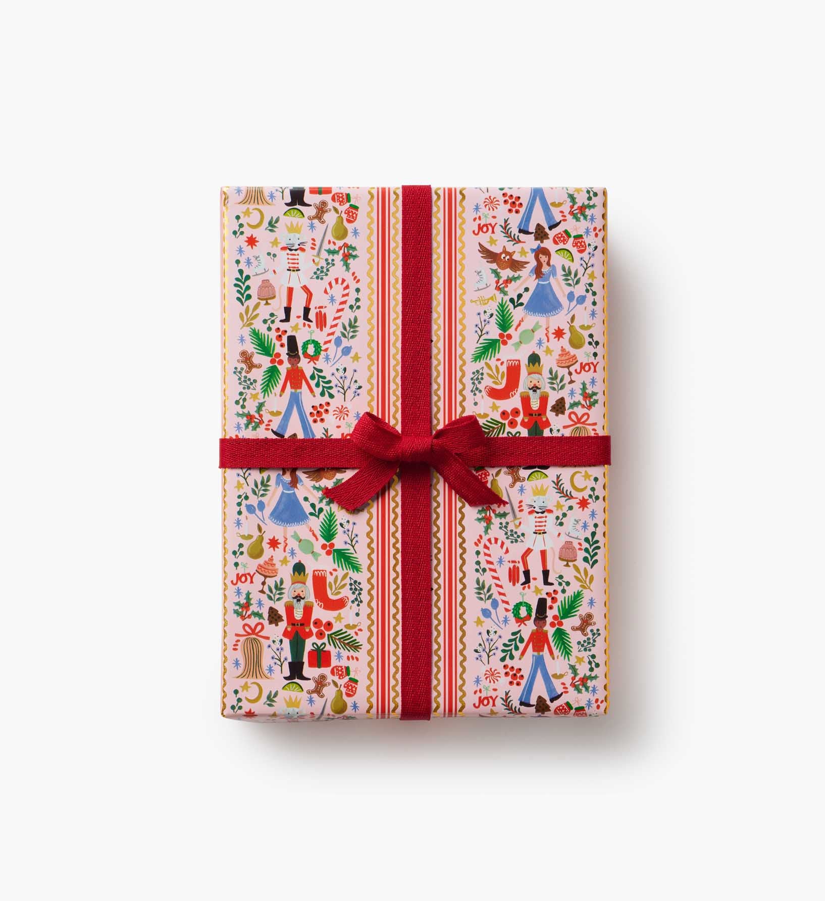 Holiday Wrapping Roll - Holly Jolly Nutcracker