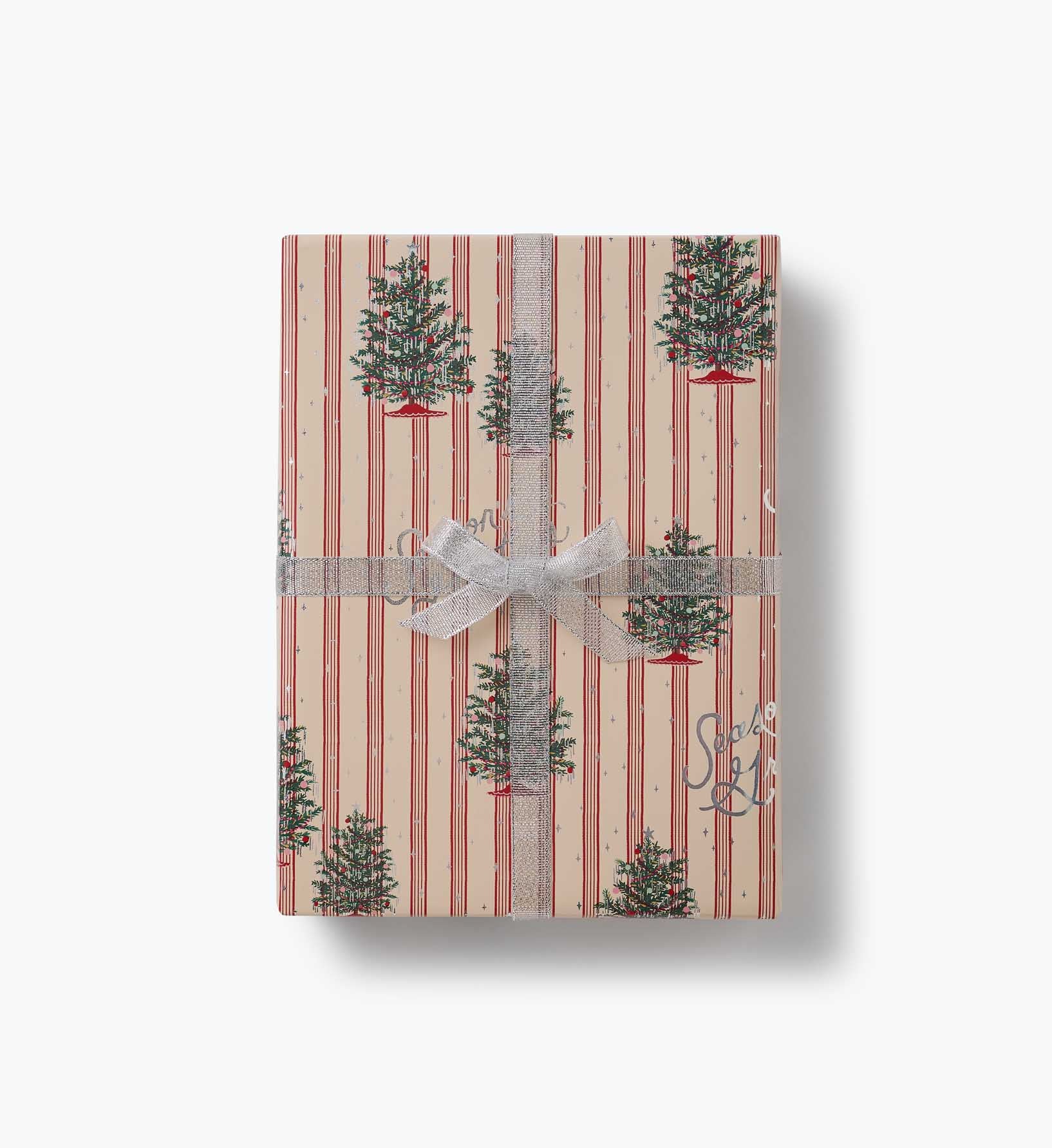 Holiday Wrapping Roll - Tinsel Tree