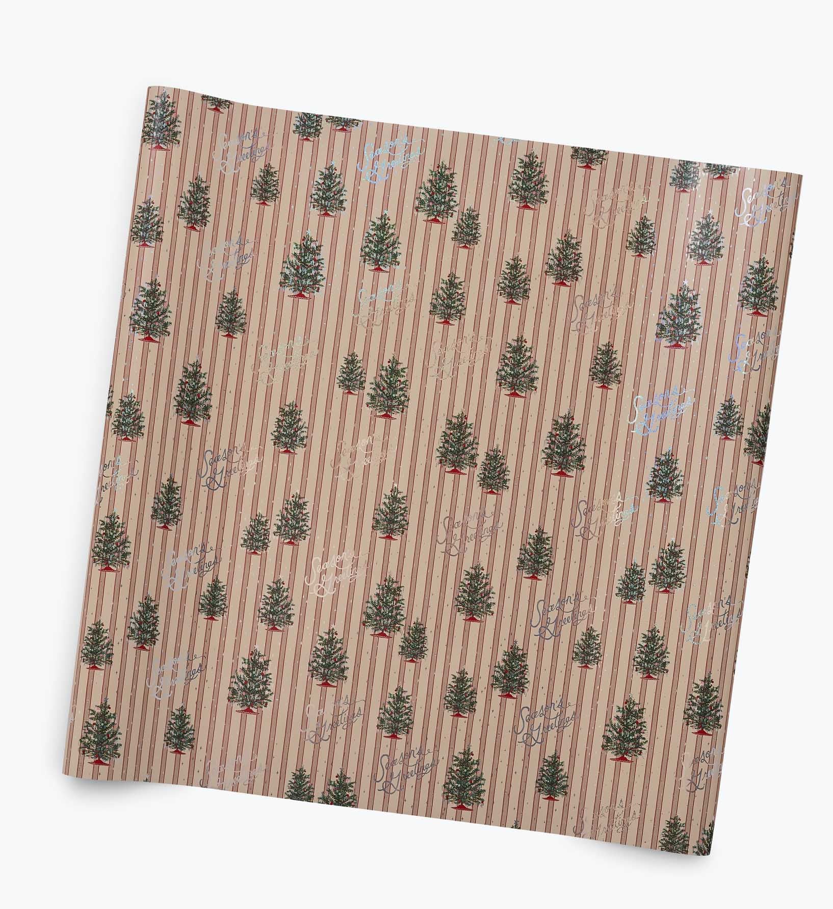 Holiday Wrapping Roll - Tinsel Tree