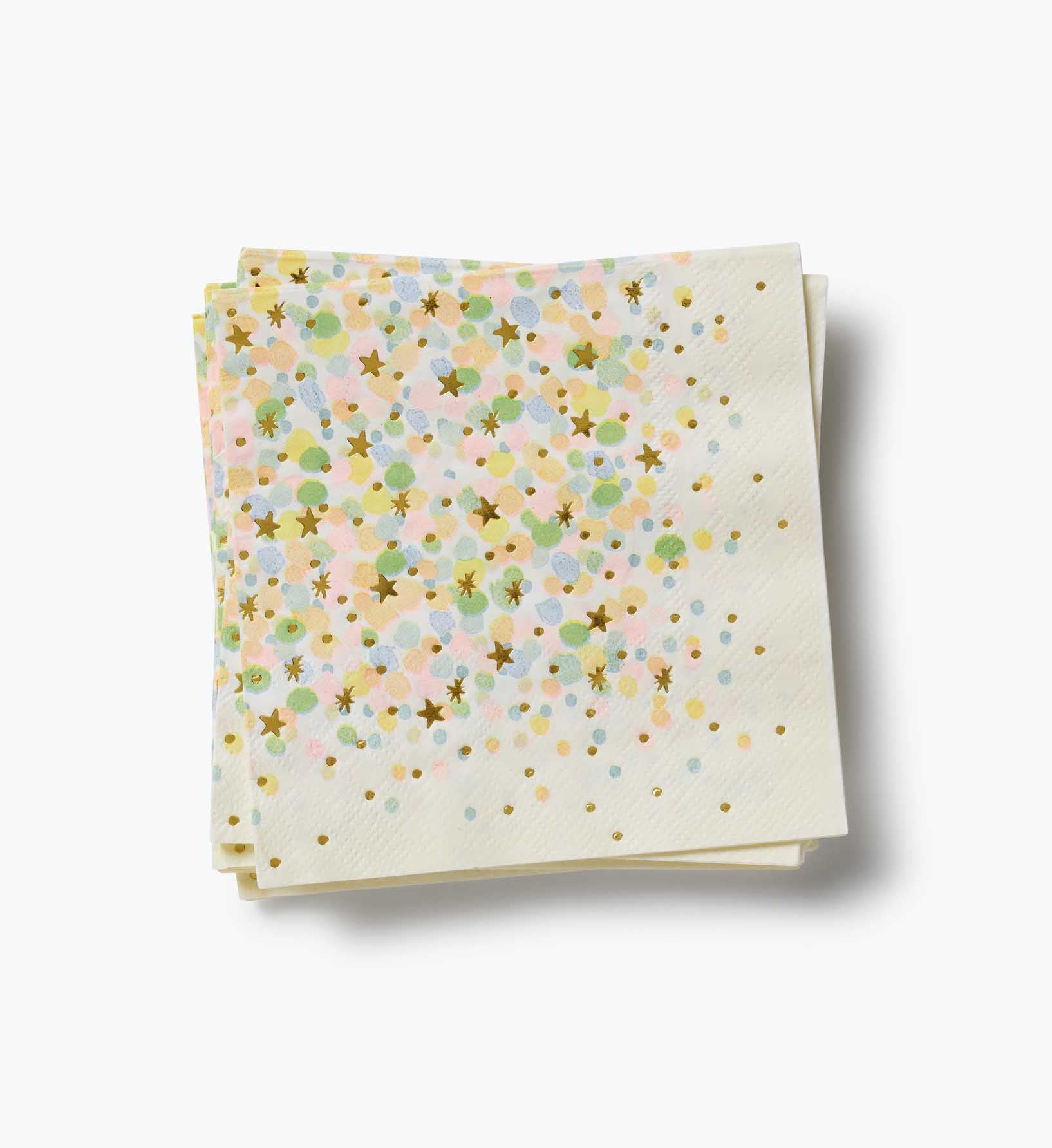 Paper Cocktail Napkins - Sprinkles