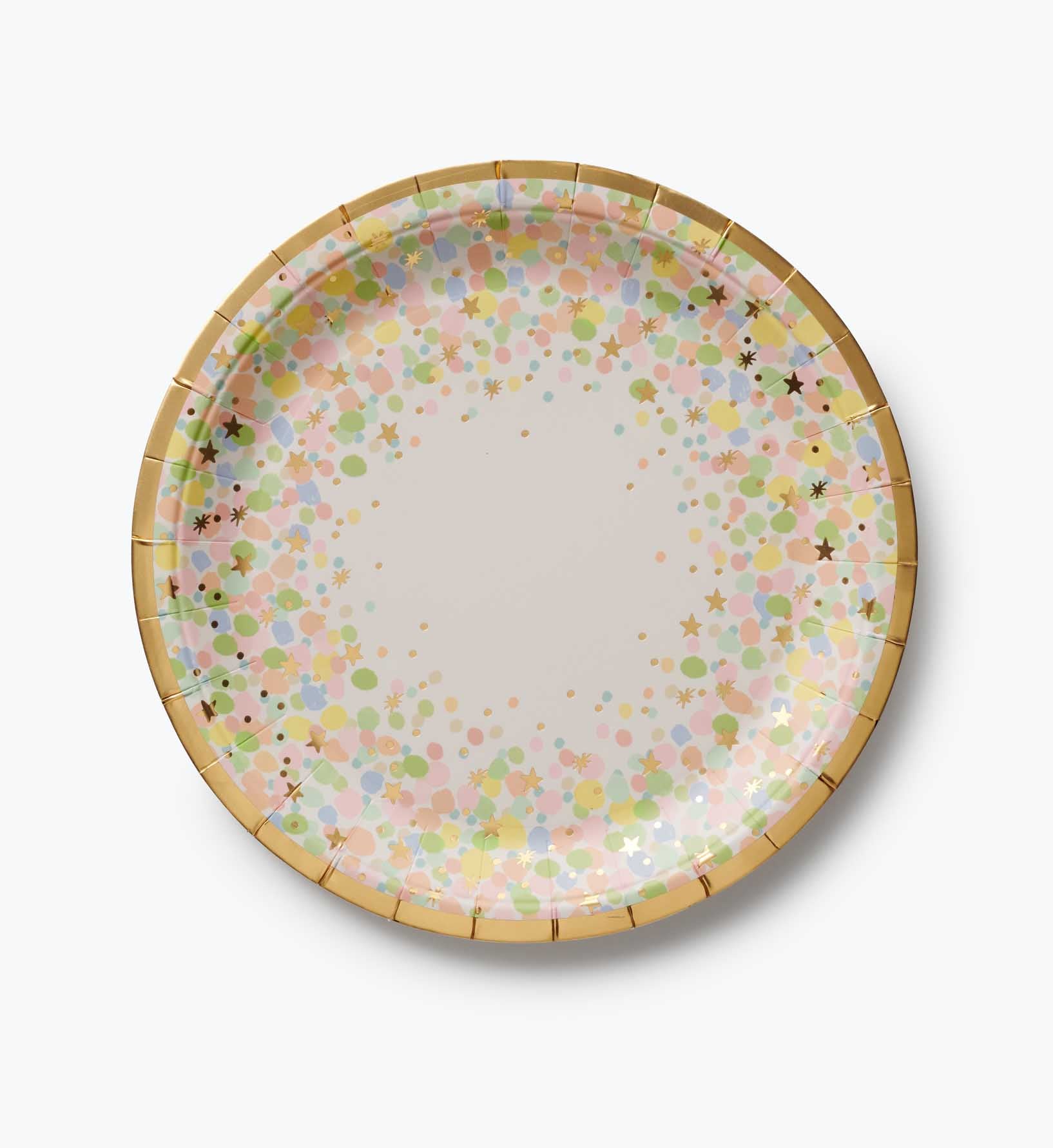 Large Paper Plates - Sprinkles