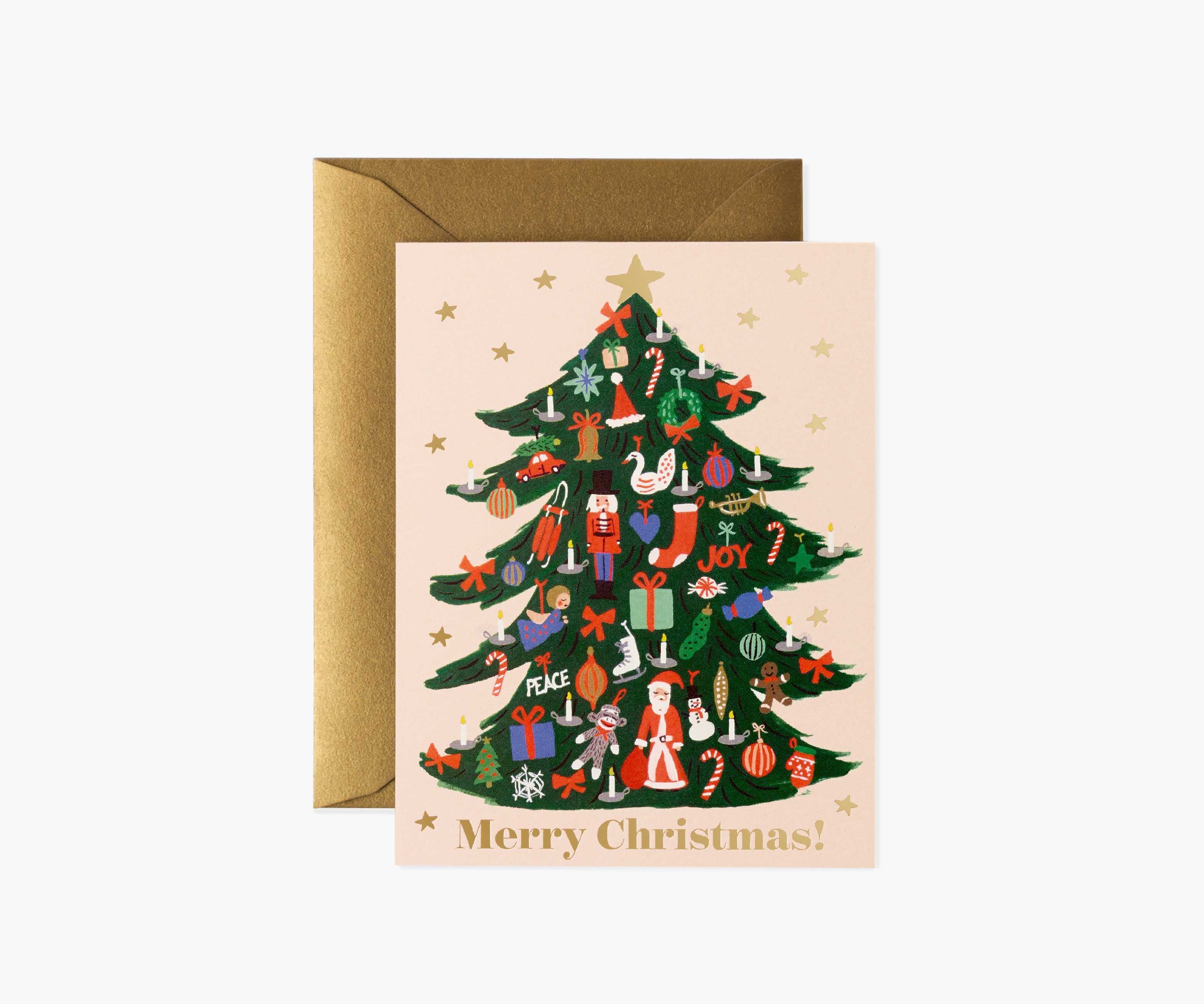 Trimmed Tree Holiday Cards - Boxed Set