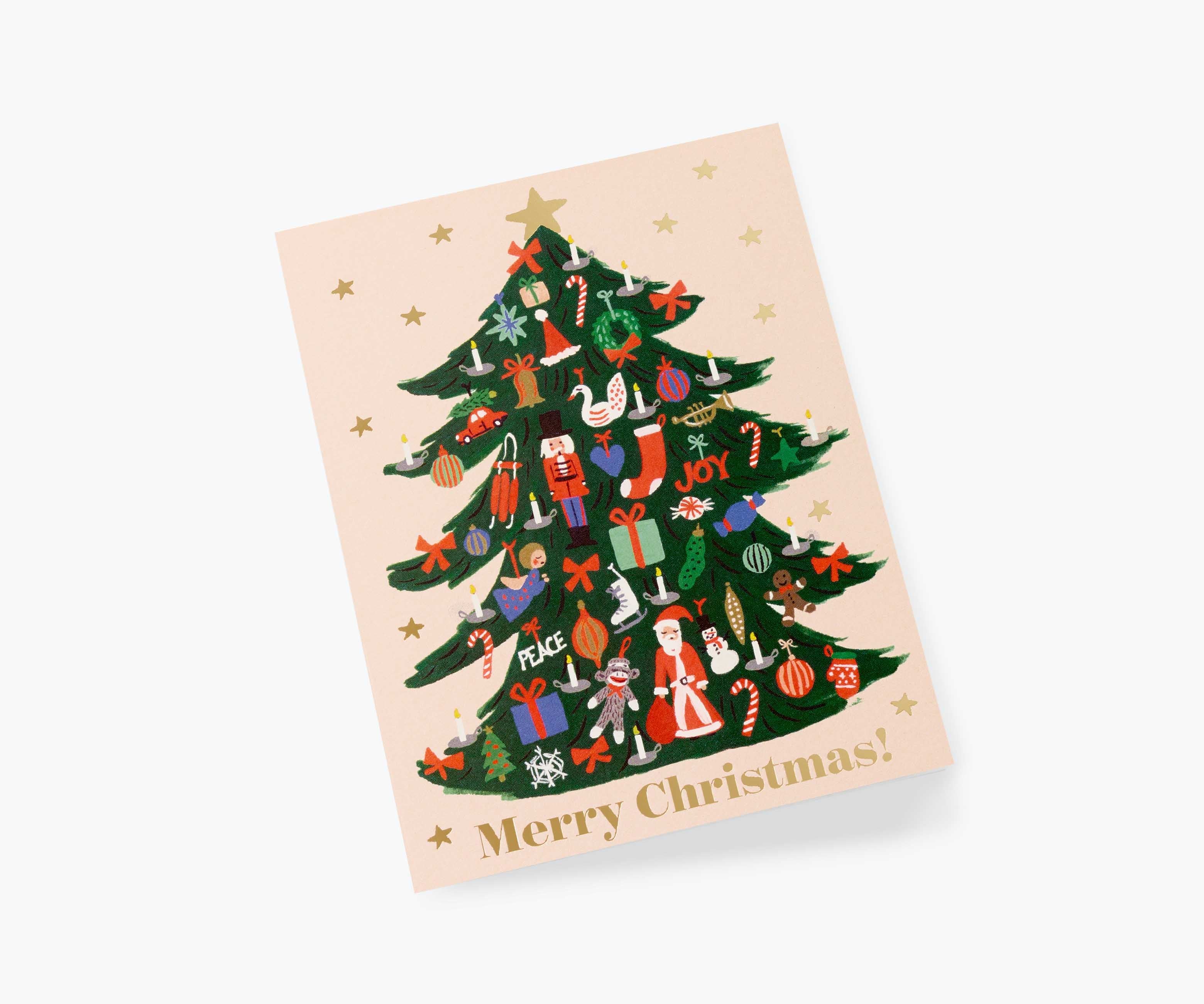 Trimmed Tree Holiday Cards - Boxed Set