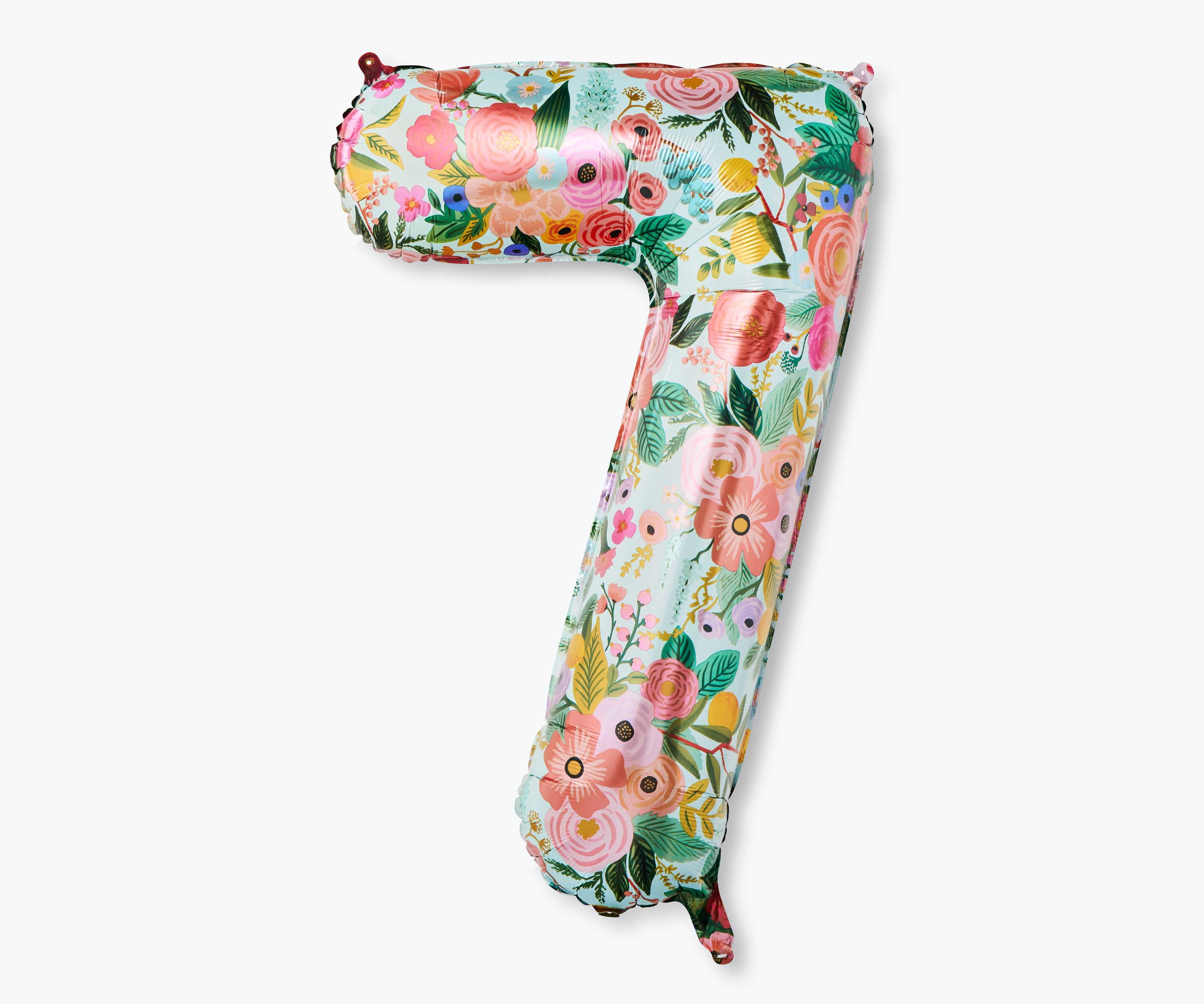 Numbered Foil Balloon - Garden Party
