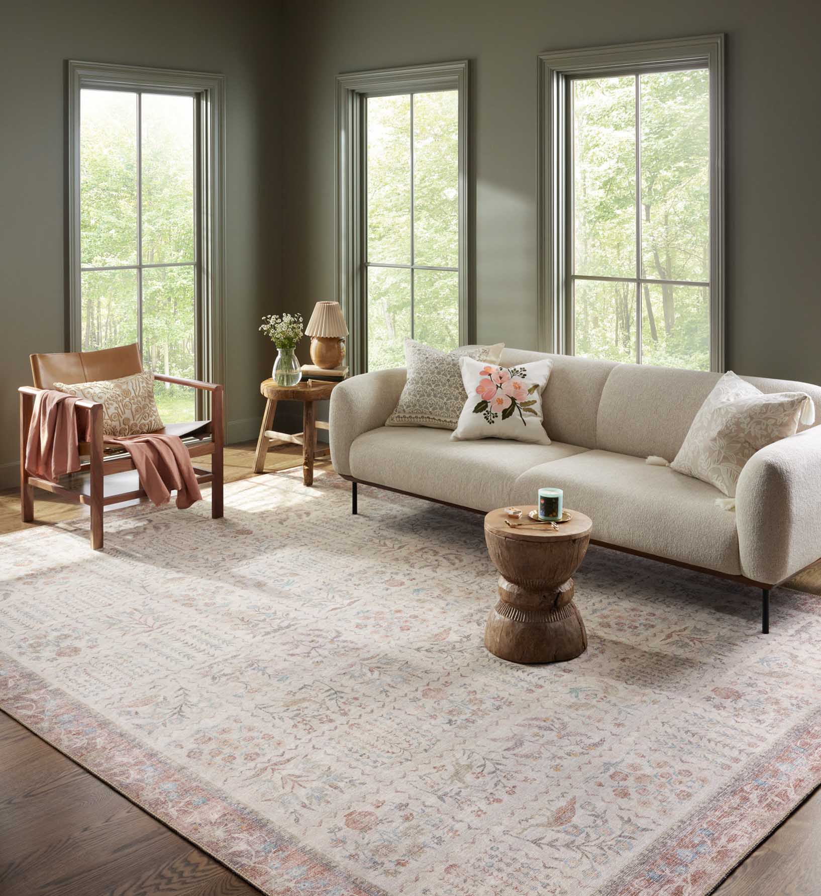 Maison Gallerie Power Loomed Rug - Cream