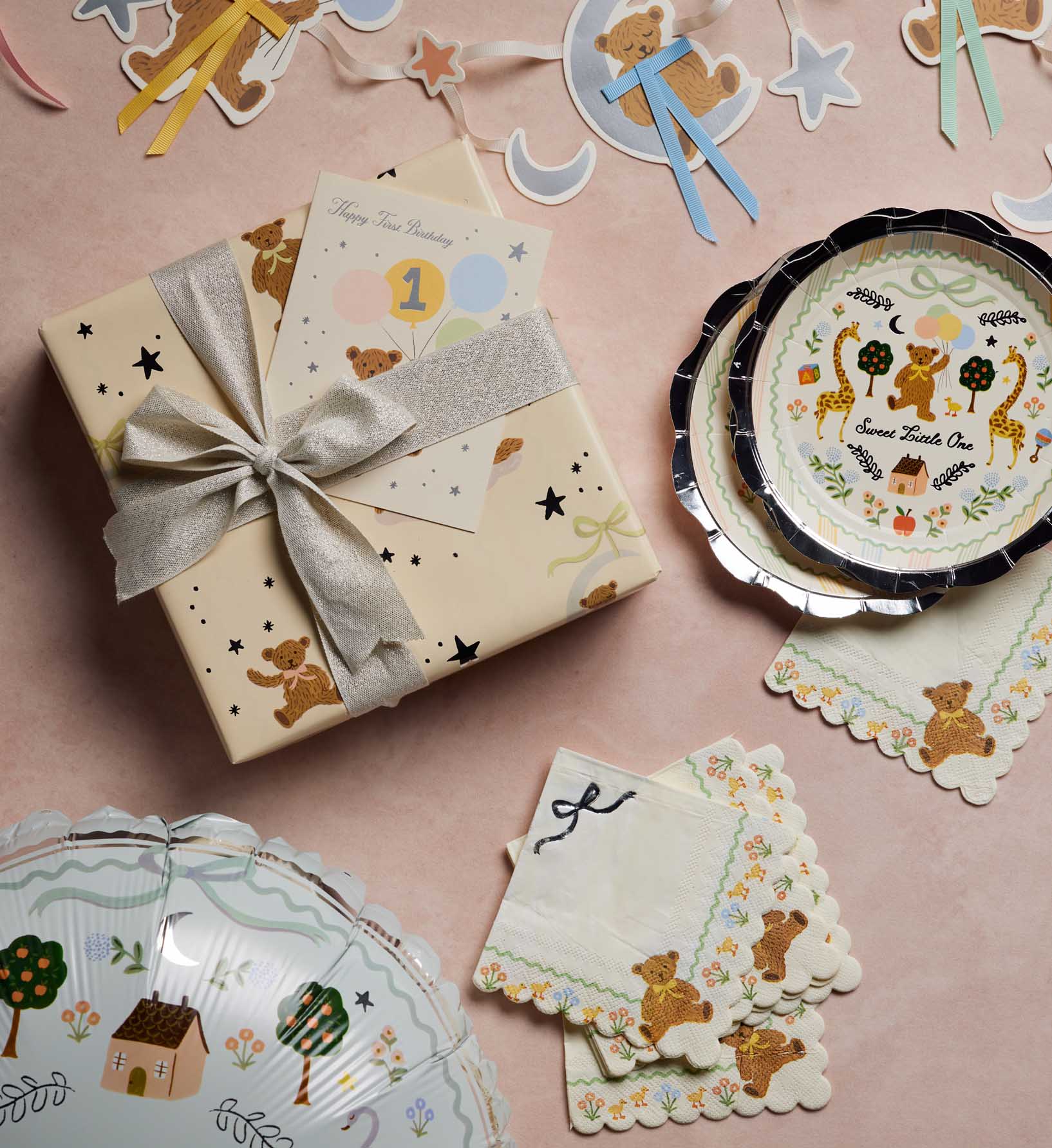Small Paper Plates - Sweet Little One
