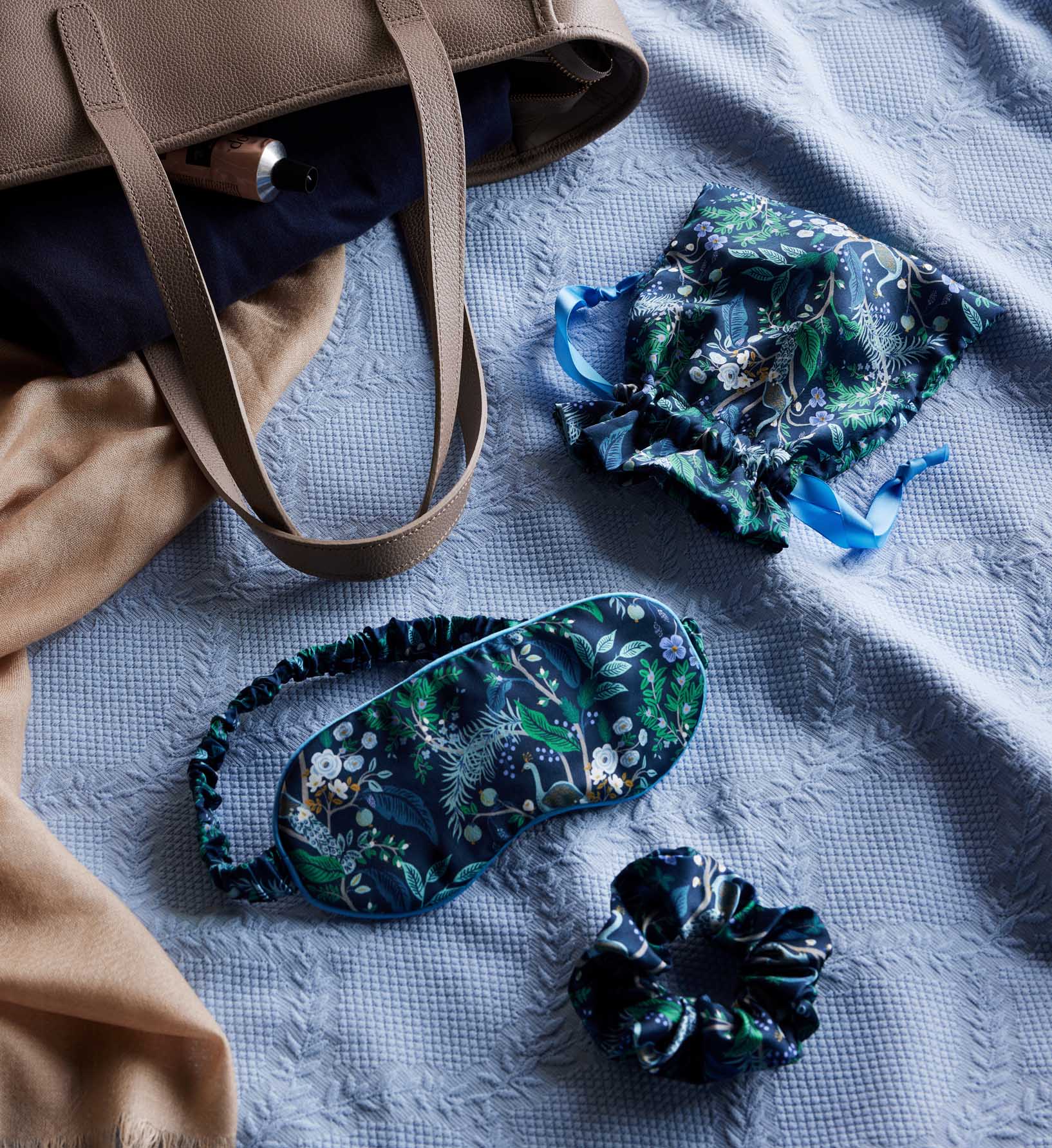 Sleep Travel Set - Peacock